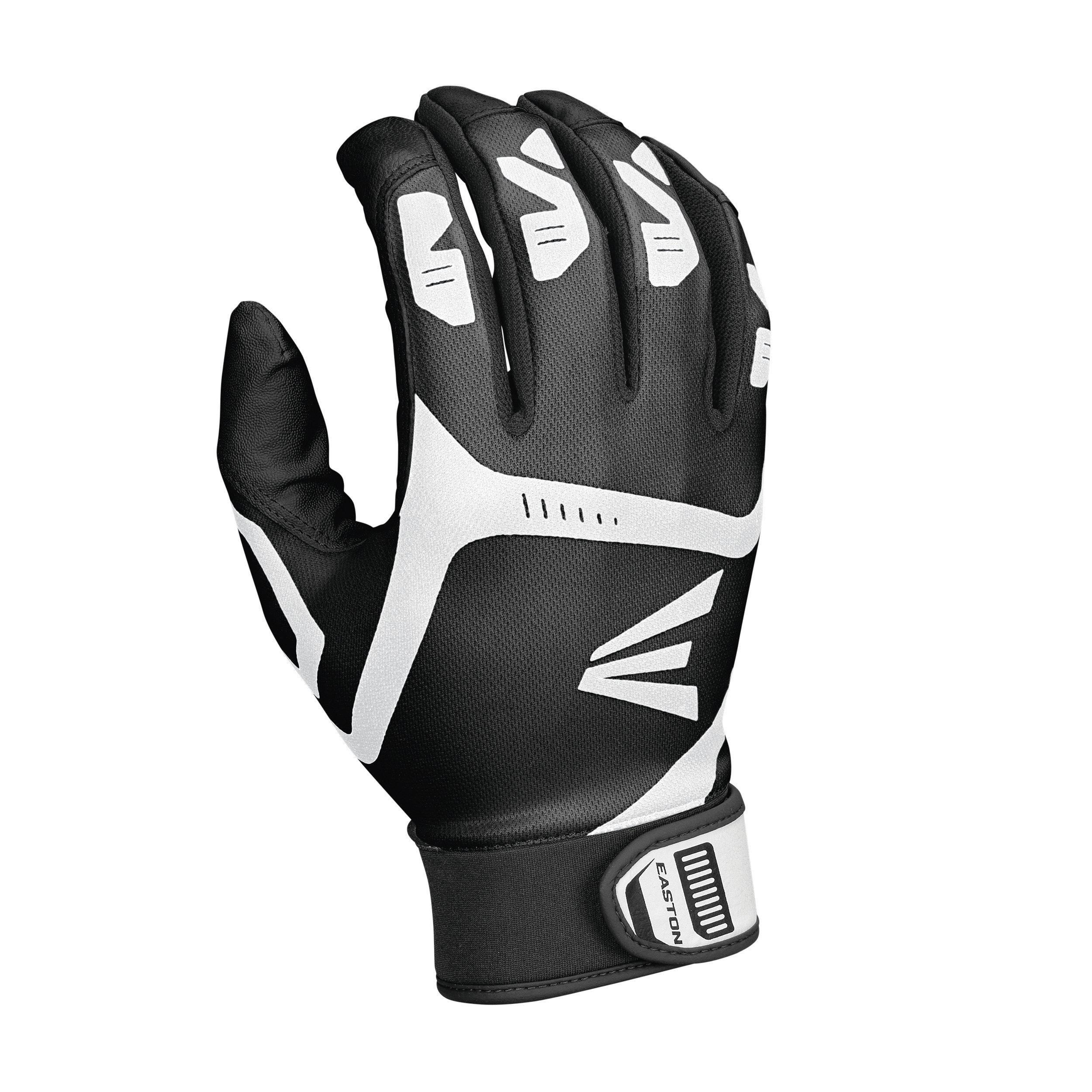 Easton Gametime Youth Batting Gloves - Baseball & Softball Training Gloves for Kids - Perfect for Practice, Games & Batting Cage Sessions