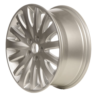 17 Inch Ford Fusion OEM Wheel ALY03799 (2010-2012) - Silver 9H6Z1007C - Perfect Replacement for Damaged Rims & Car Upgrades