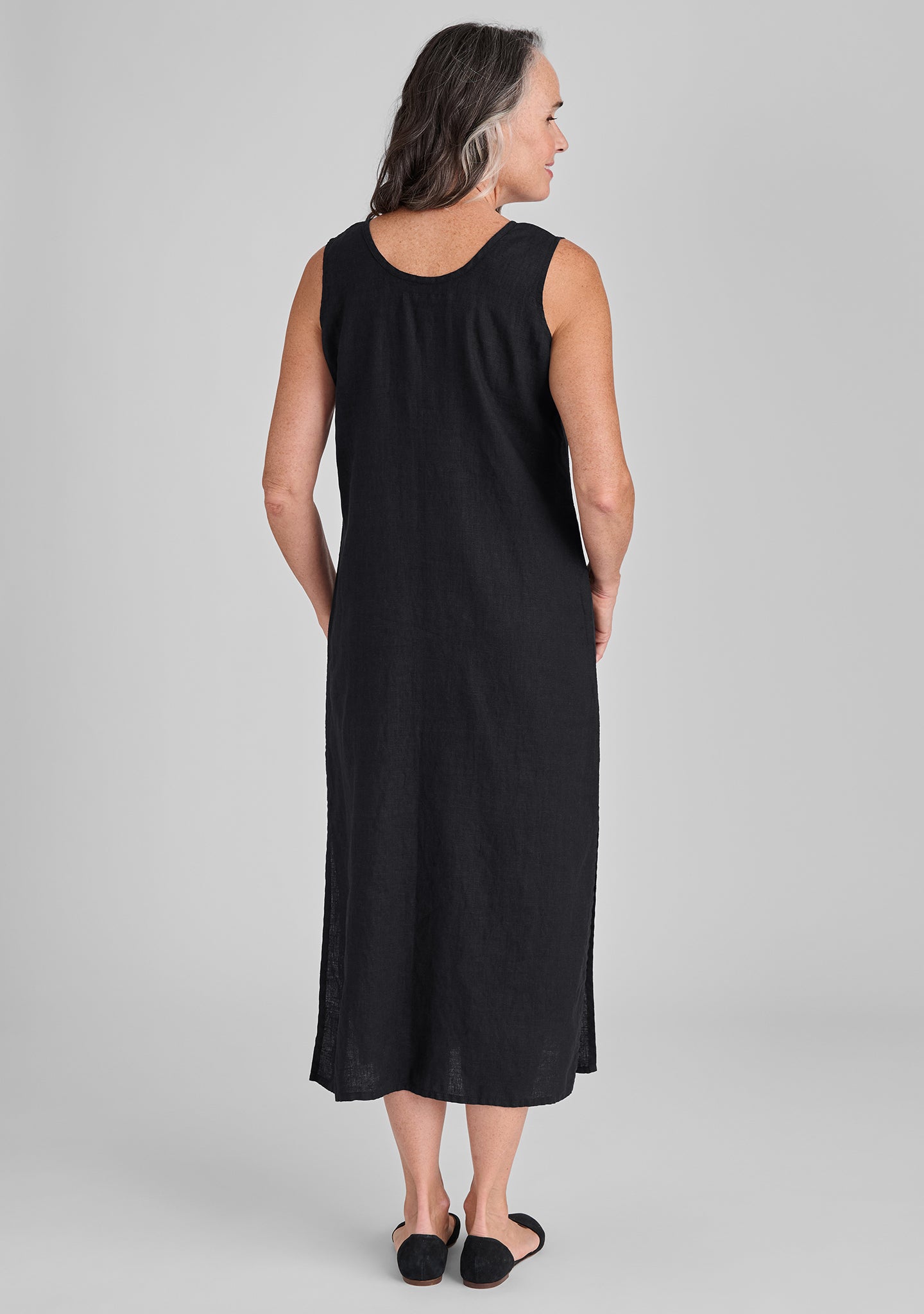 Slipster Linen Maxi Dress for Women - Breathable & Comfortable Summer Beach Dress - Perfect for Vacations, Weddings, and Casual Outings