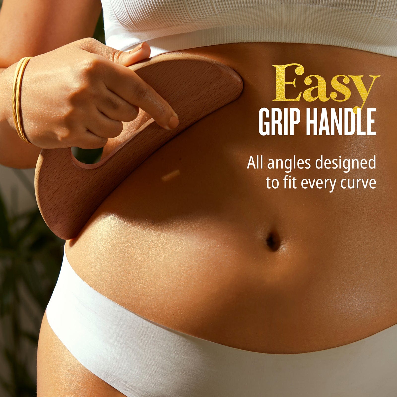Firm Body Massage Tool - Handheld Deep Tissue Massager for Muscle Pain Relief & Relaxation - Perfect for Home, Gym & Post-Workout Recovery