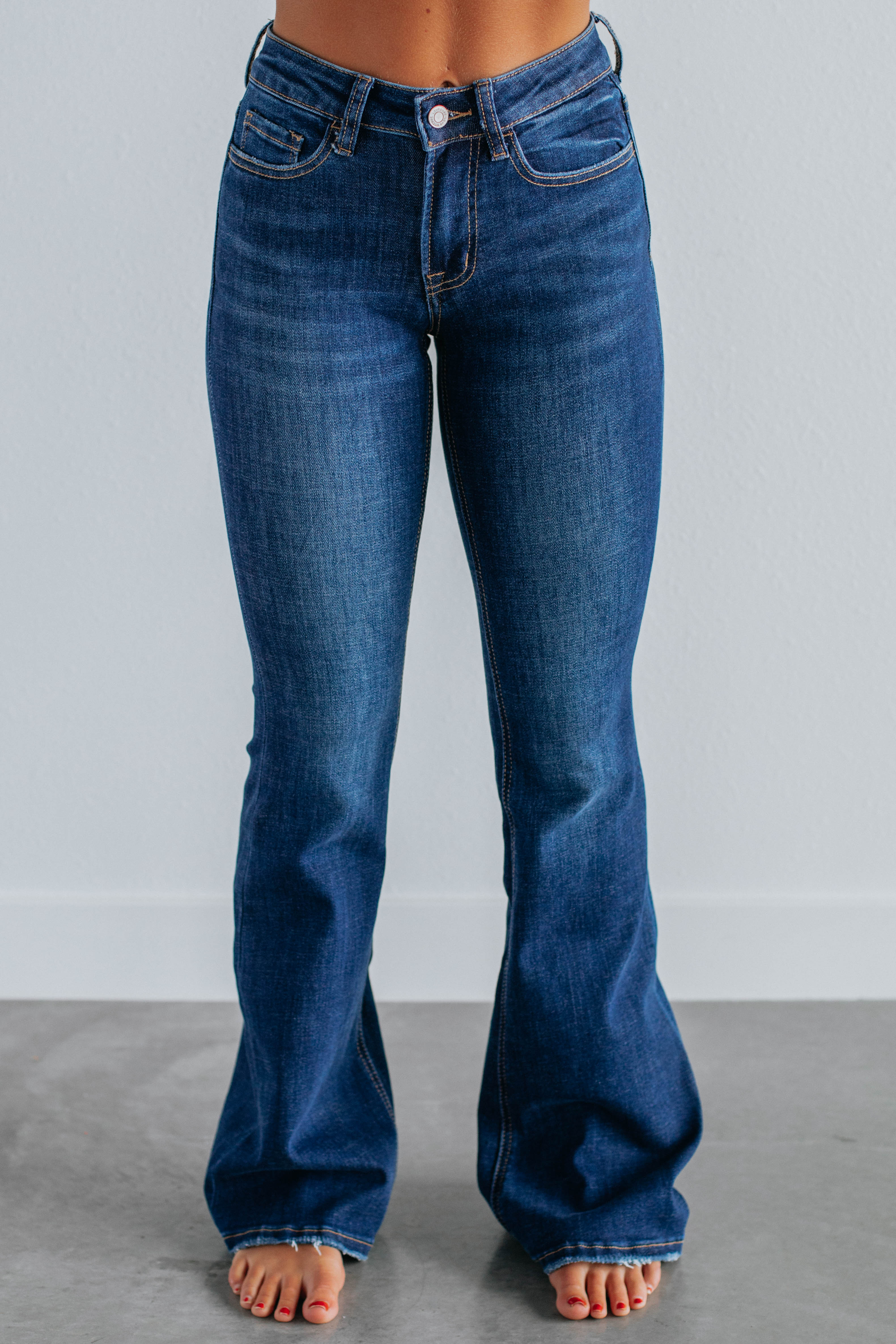 Caleigh Vervet Women's High Waist Skinny Jeans - Stretch Denim Pants for Casual Wear & Everyday Outfits