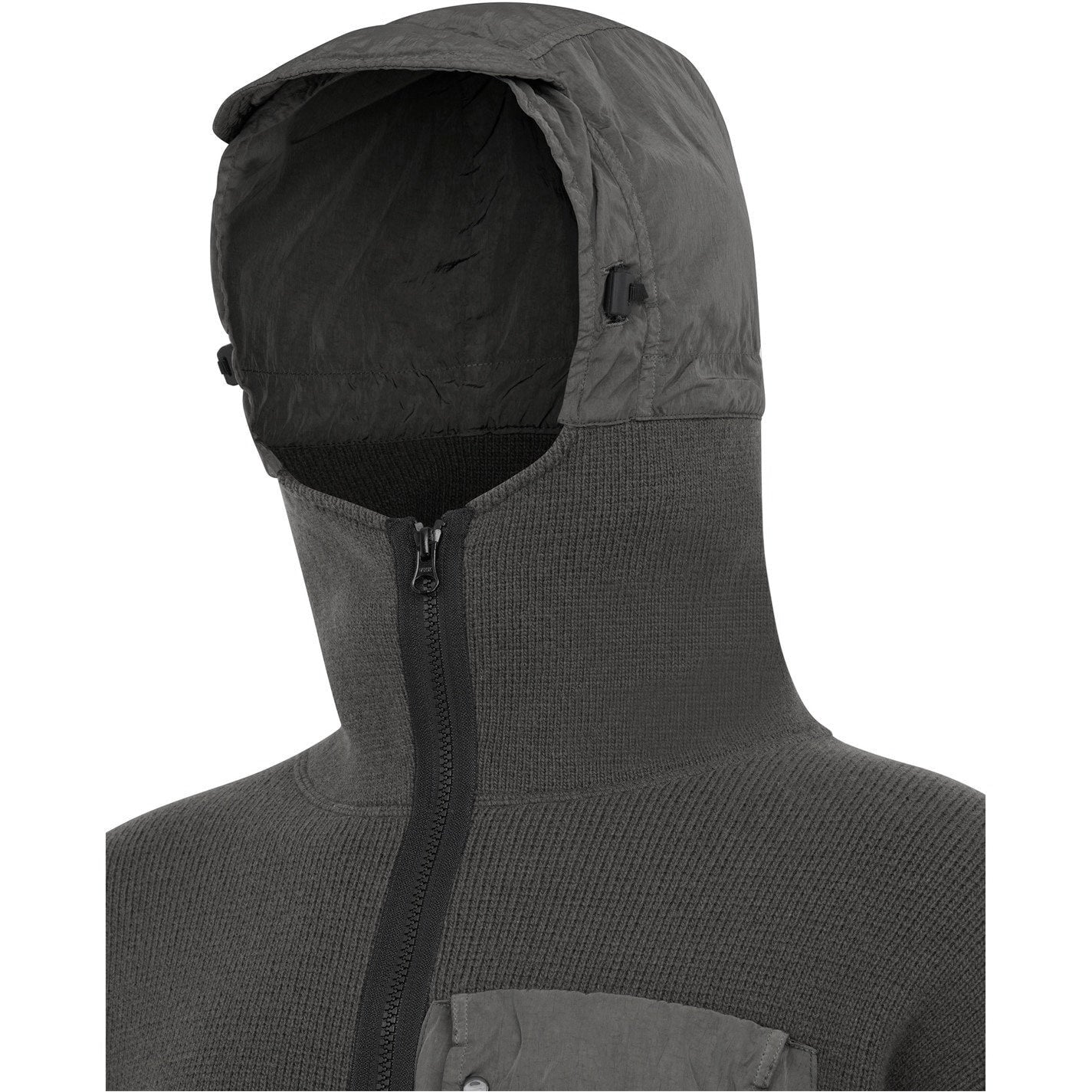 CP Company Utility Mixed Knit Hood - Stylish Unisex Pullover Hoodie for Men & Women | Perfect for Casual Wear, Street Fashion & Outdoor Activities