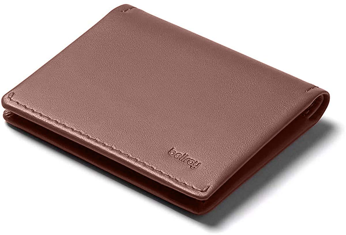 Bellroy Slim Wallet for Men - Premium Leather Front Pocket Wallet | Thin Bifold Design Holds 4-12 Cards & Cash | Minimalist RFID Blocking Wallet for Everyday Carry & Travel