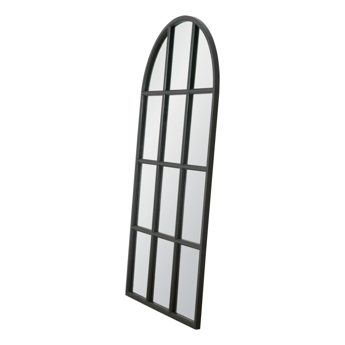 Stylish Grid Arched Mirror - Elegant Wall Decor for Living Room, Bedroom & Entryway - Perfect for Home Decor & Interior Design