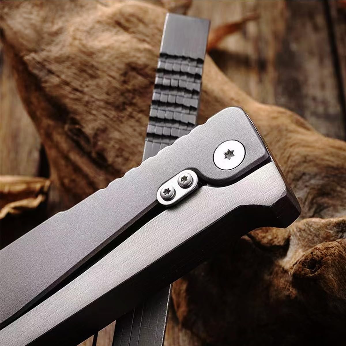 D2 Steel Folding Pocket Knife - 9.1