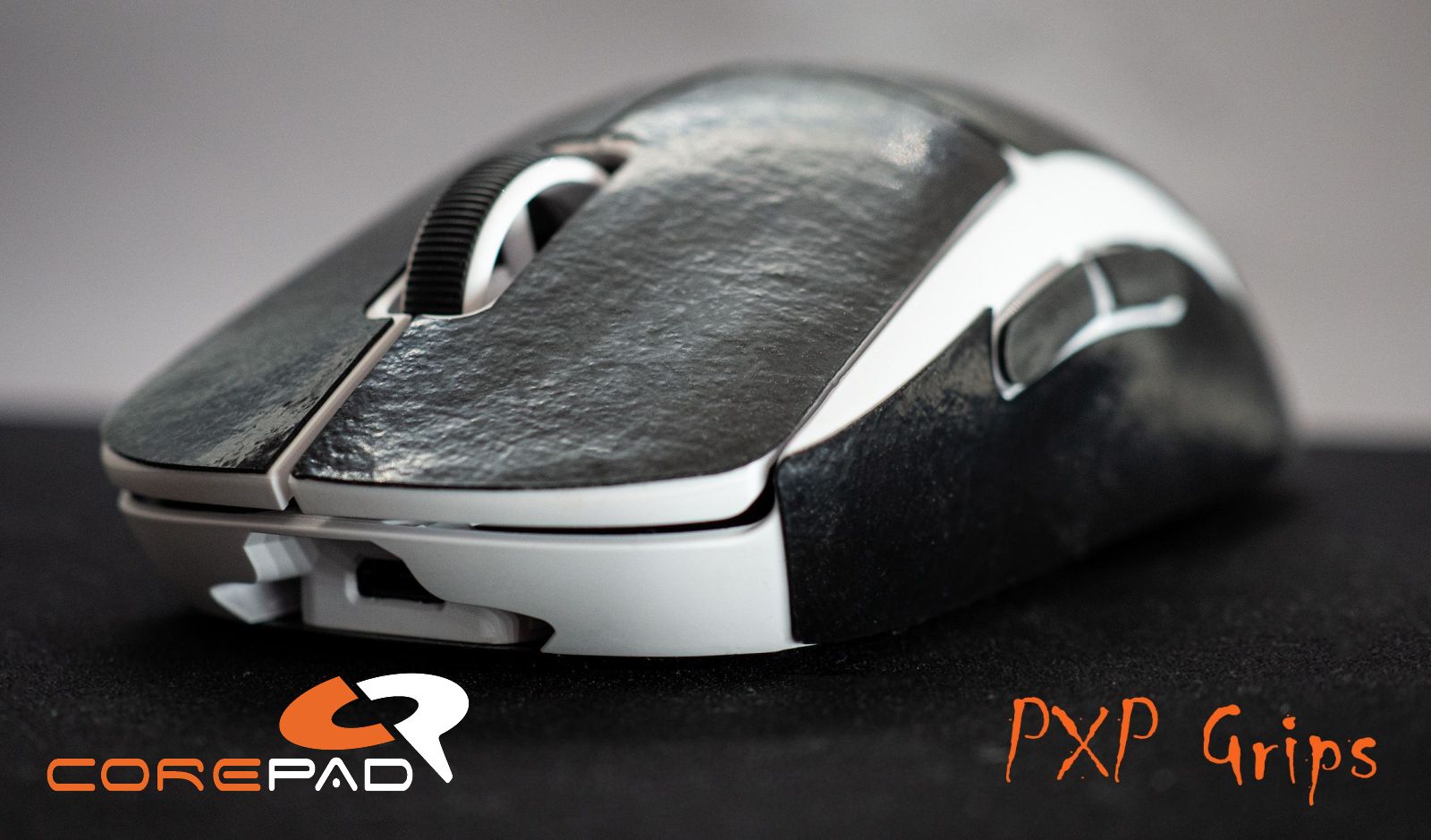 Corepad PXP Grips for Logitech G Pro X Superlight & Superlight 2 - Premium Mouse Grip Tape for Enhanced Gaming Control - Perfect for FPS, MOBA & Esports Players