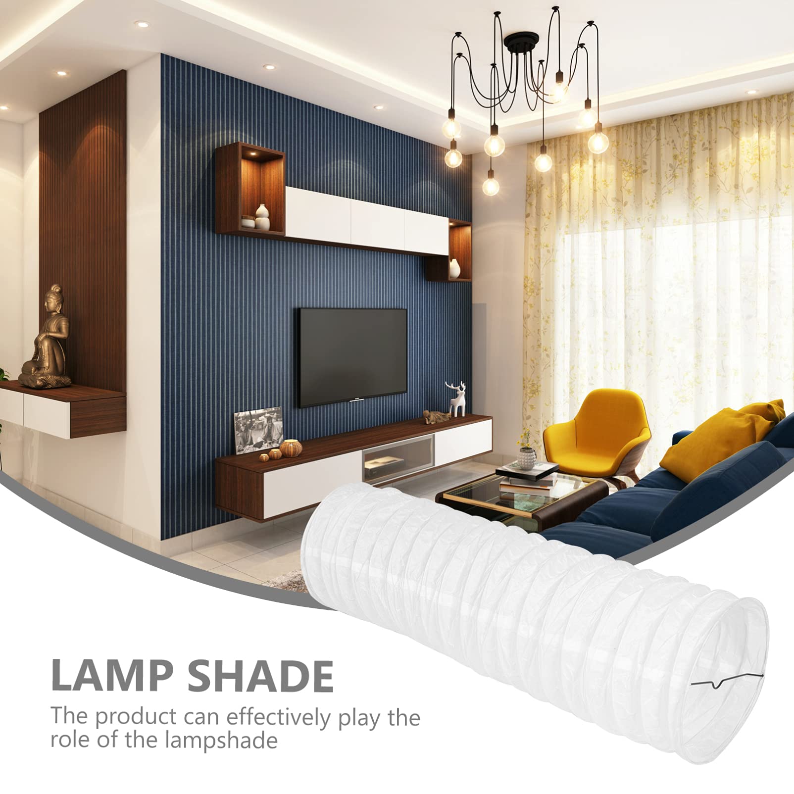 Japanese Style Paper Floor Lamp Shade Replacement - Uonlytech Handmade Standing Lamp for Living Room, Hotel, Restaurant - Soft Ambient Lighting for Cozy Home Decor & Commercial Spaces