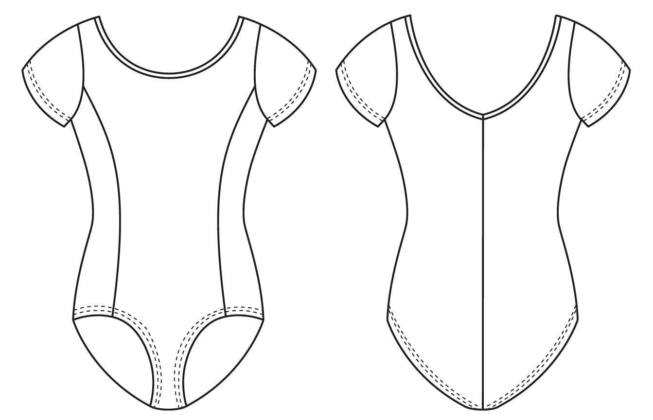 Mirella Girls Princess Seam Cap Sleeve Dance Leotard - Ballet, Gymnastics & Performance Wear for Kids