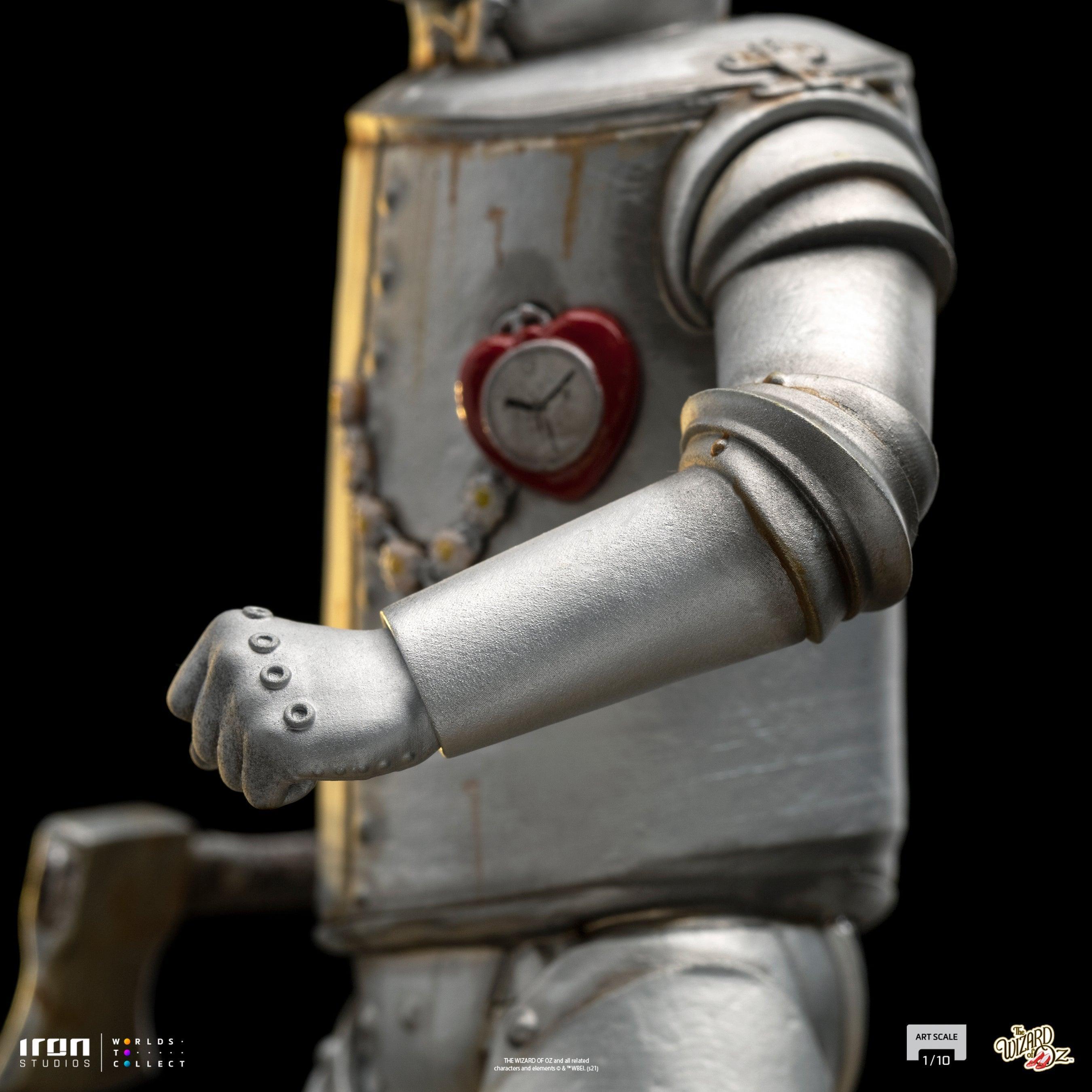 Iron Studios Wizard of Oz Tin Man BDS Art Scale 1/10 Statue - Collectible Figurine for Movie Fans & Home Decor Display