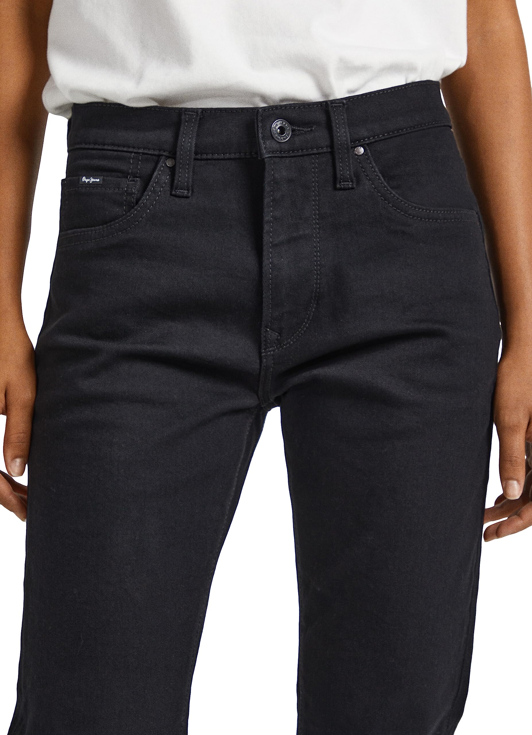 Pepe Jeans Women's Grace High-Rise Skinny Jeans - Stretch Denim Pants for Casual & Work Outfits | Perfect for Office, Date Night & Everyday Wear