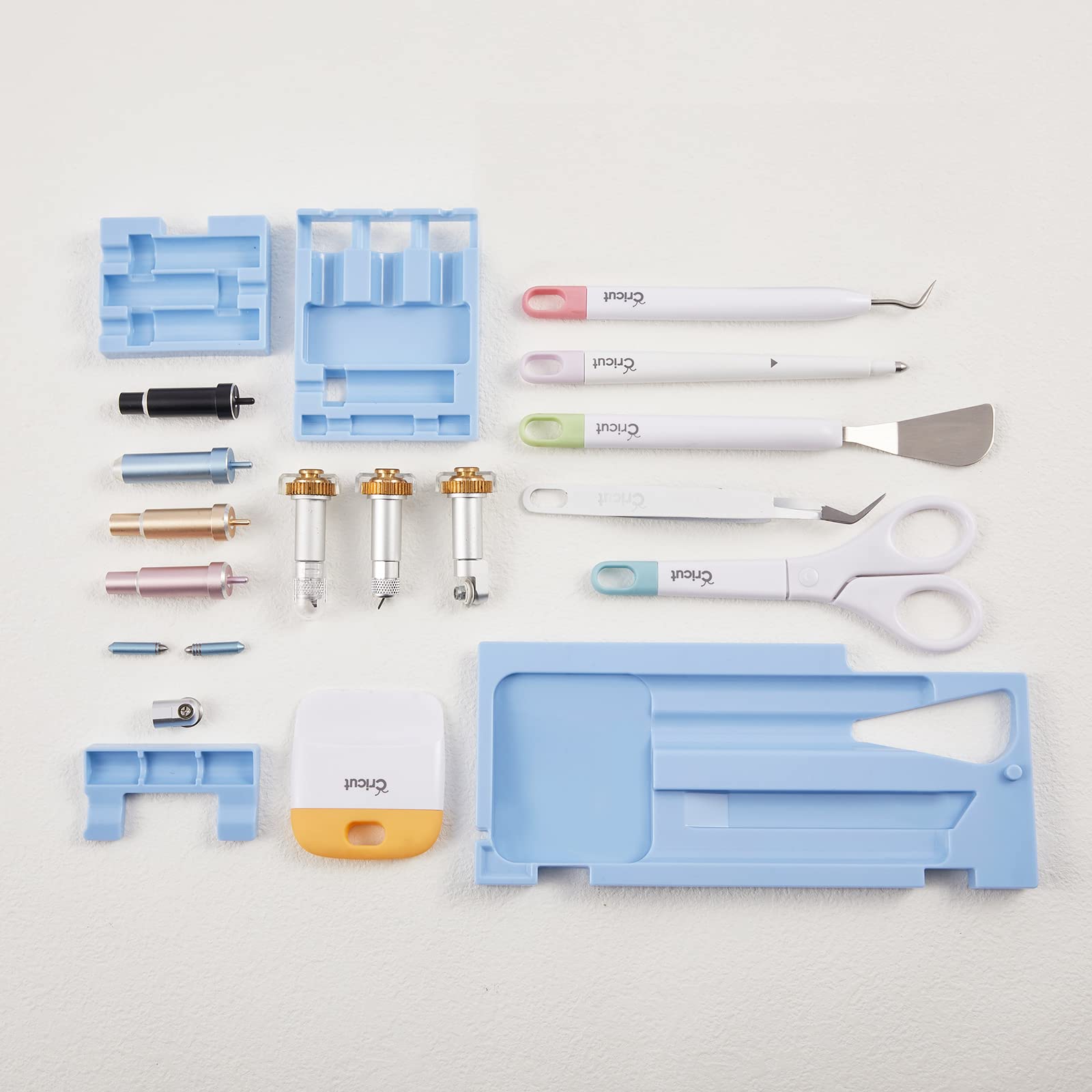 Cricut Maker 3 & Maker Tool Storage Insert - Drawer Organizer for Weeding Tools & Blades Housing Accessories (Blue) | Perfect for Craft Room & DIY Projects (Tools Not Included)