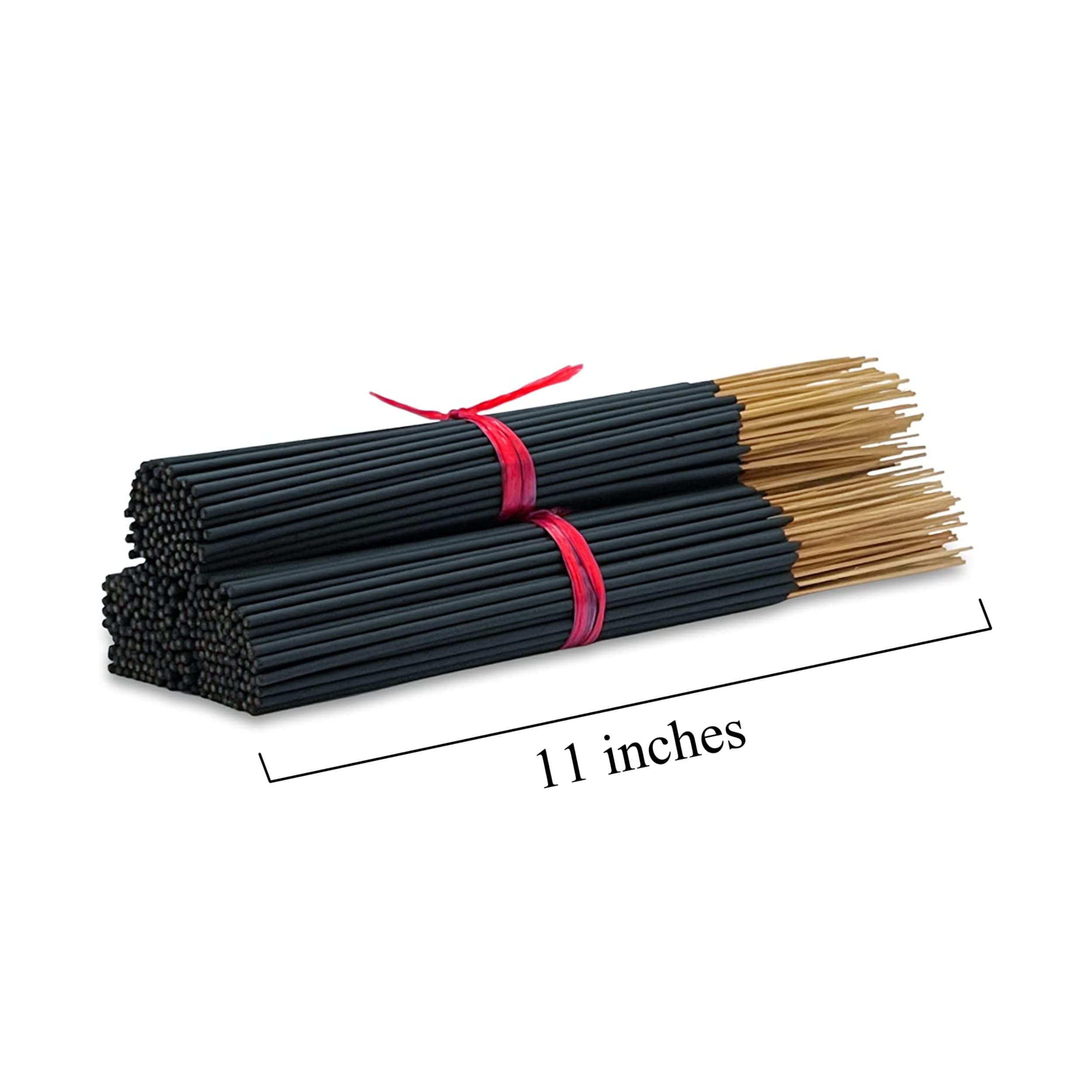 Premium Coco Mango Scented Incense Sticks - 11 Inch Long Burning (45-60 Minutes) - 85-100 Sticks per Bundle - Relaxing Aroma for Meditation, Yoga & Home Fragrance