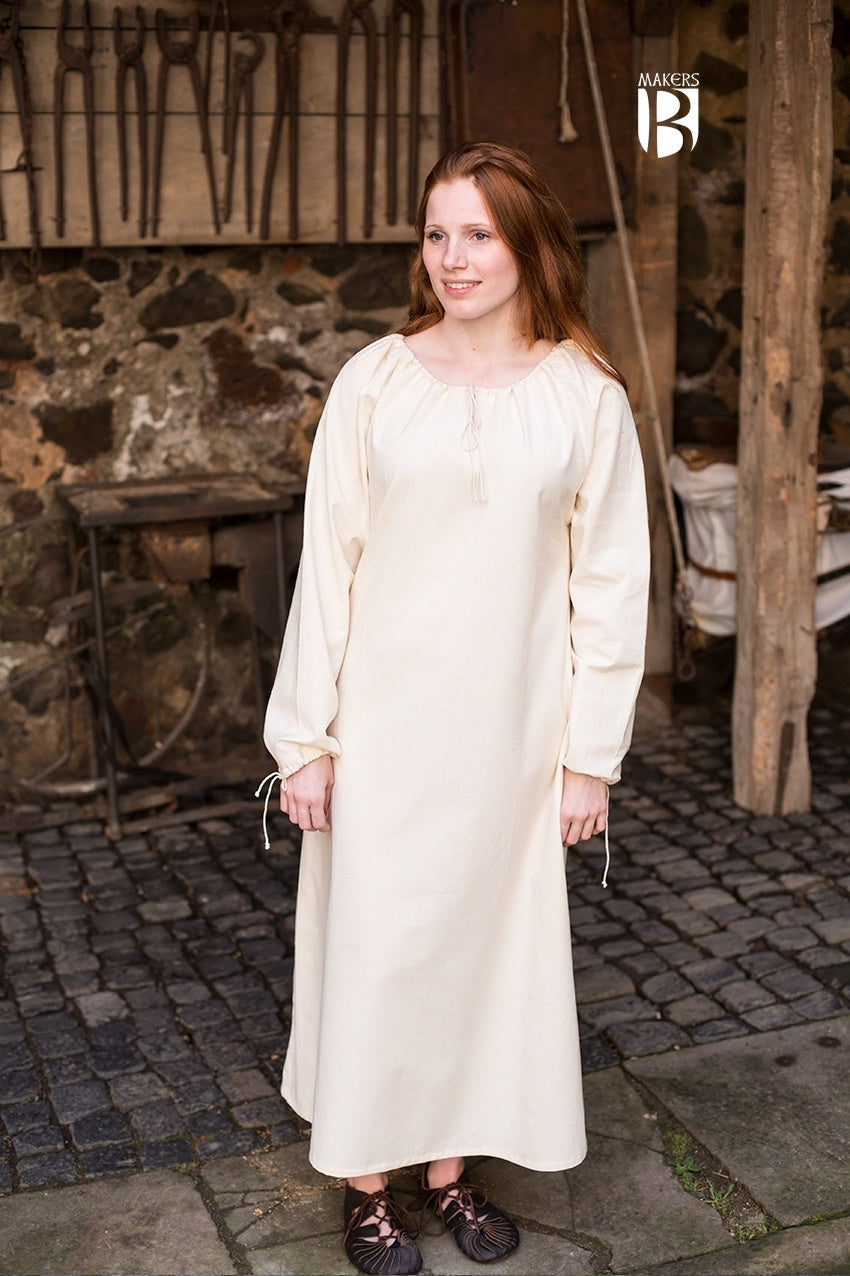 Annecke Natural Under Dress - Comfortable & Breathable Slip for Women - Perfect for Layering Under Dresses, Skirts & Formal Wear