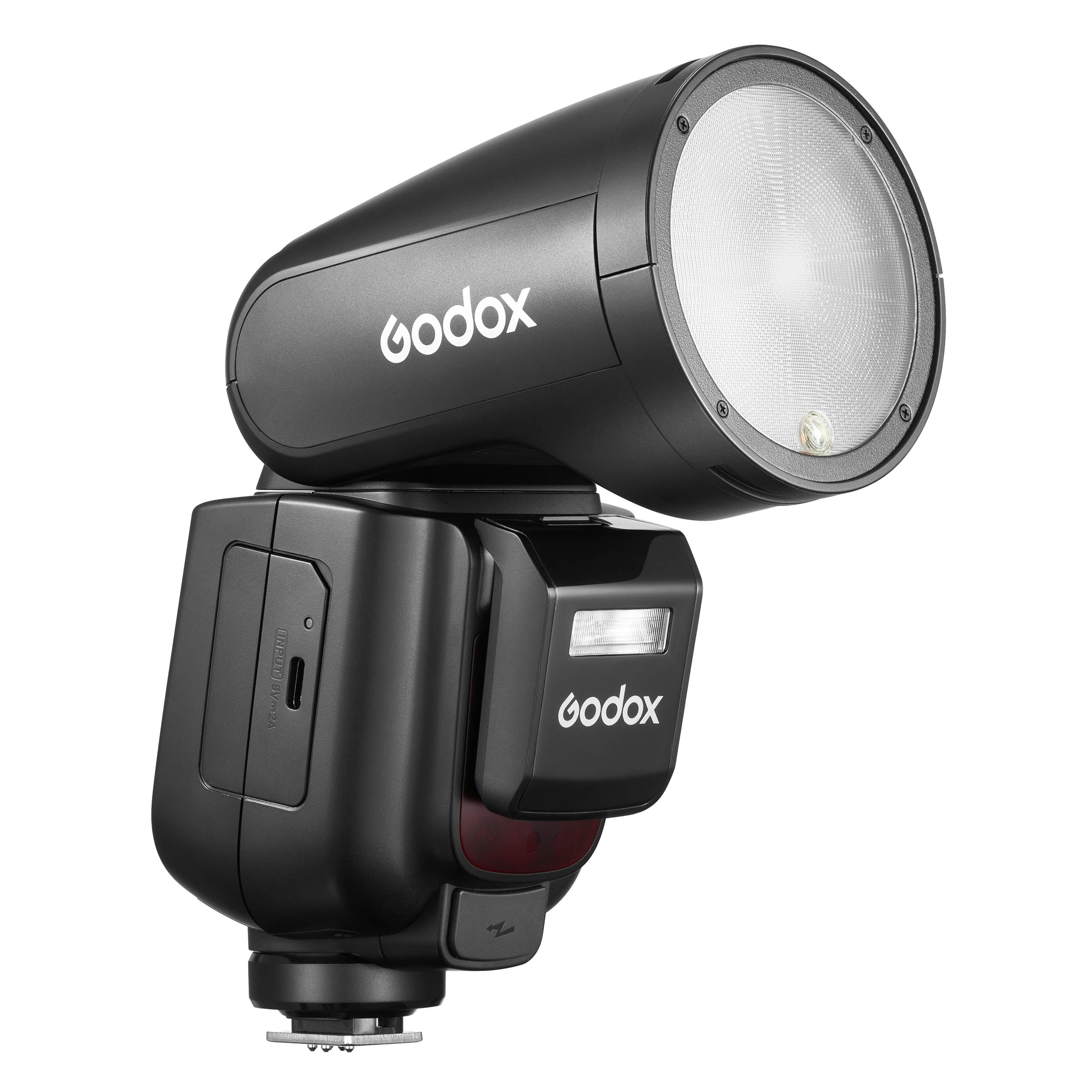 Godox V1Pro Speedlite Flash with Translucent Umbrella - Professional Single Light Kit for Portrait, Product & Studio Photography