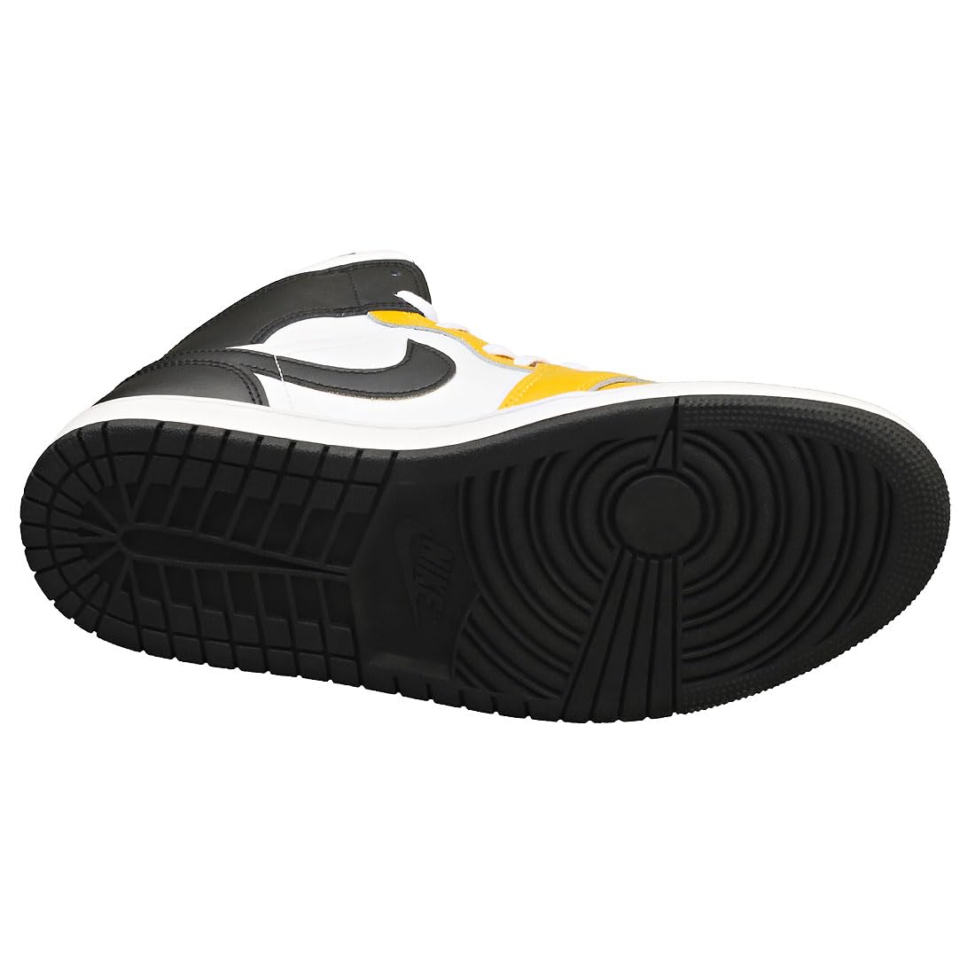 Air Jordan 1 Mid Sneakers DQ8426-701 - Yellow Ochre/White/Black Basketball Shoes for Men | Comfortable Casual & Streetwear Fashion | Perfect for Basketball, Gym & Daily Wear