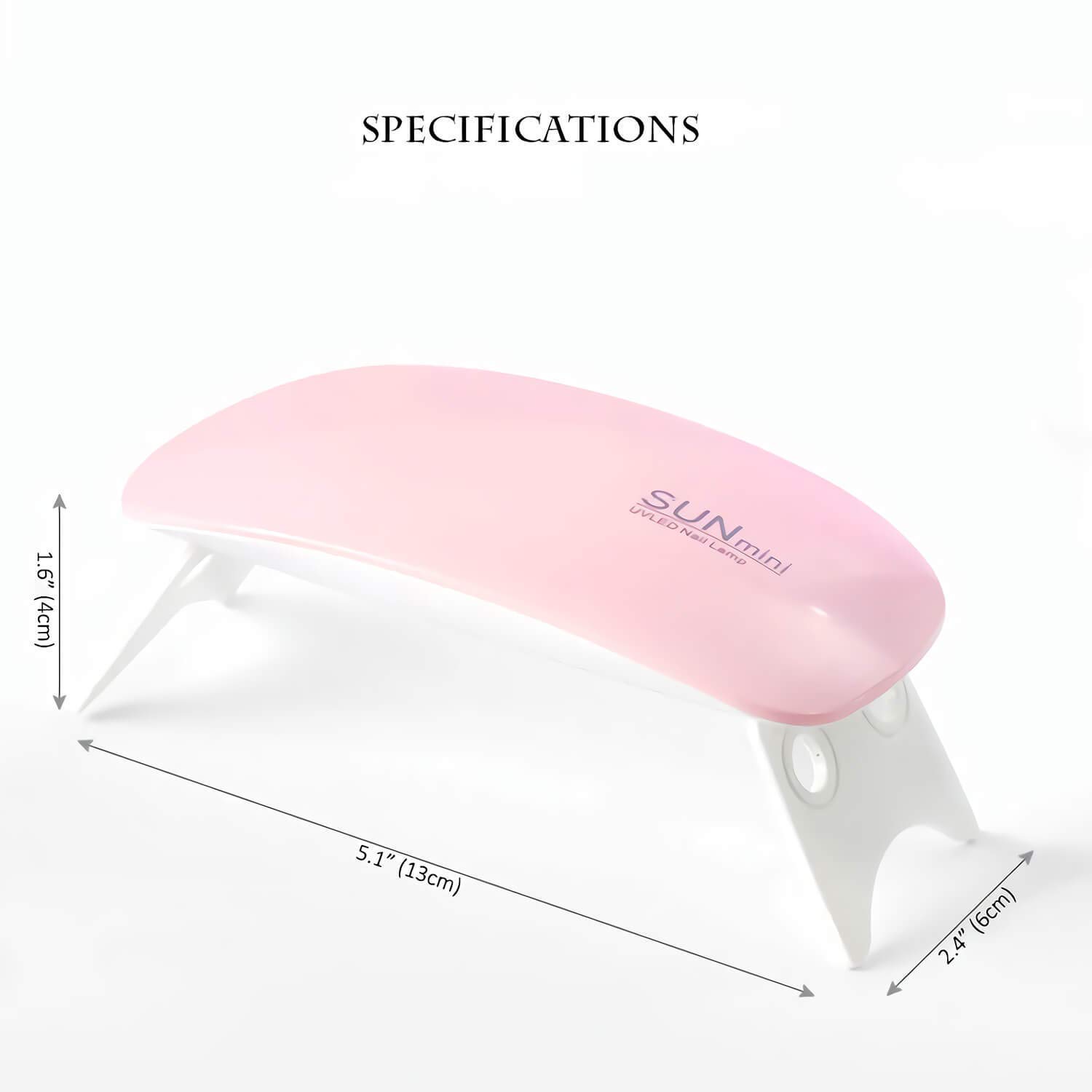 USB LED UV Nail Polish Dryer & Curing Lamp - Portable Nail Paint Dryer for Gel Polish with Fast Drying Technology | Perfect for Home Manicures, Salon Nails & Toenail Care
