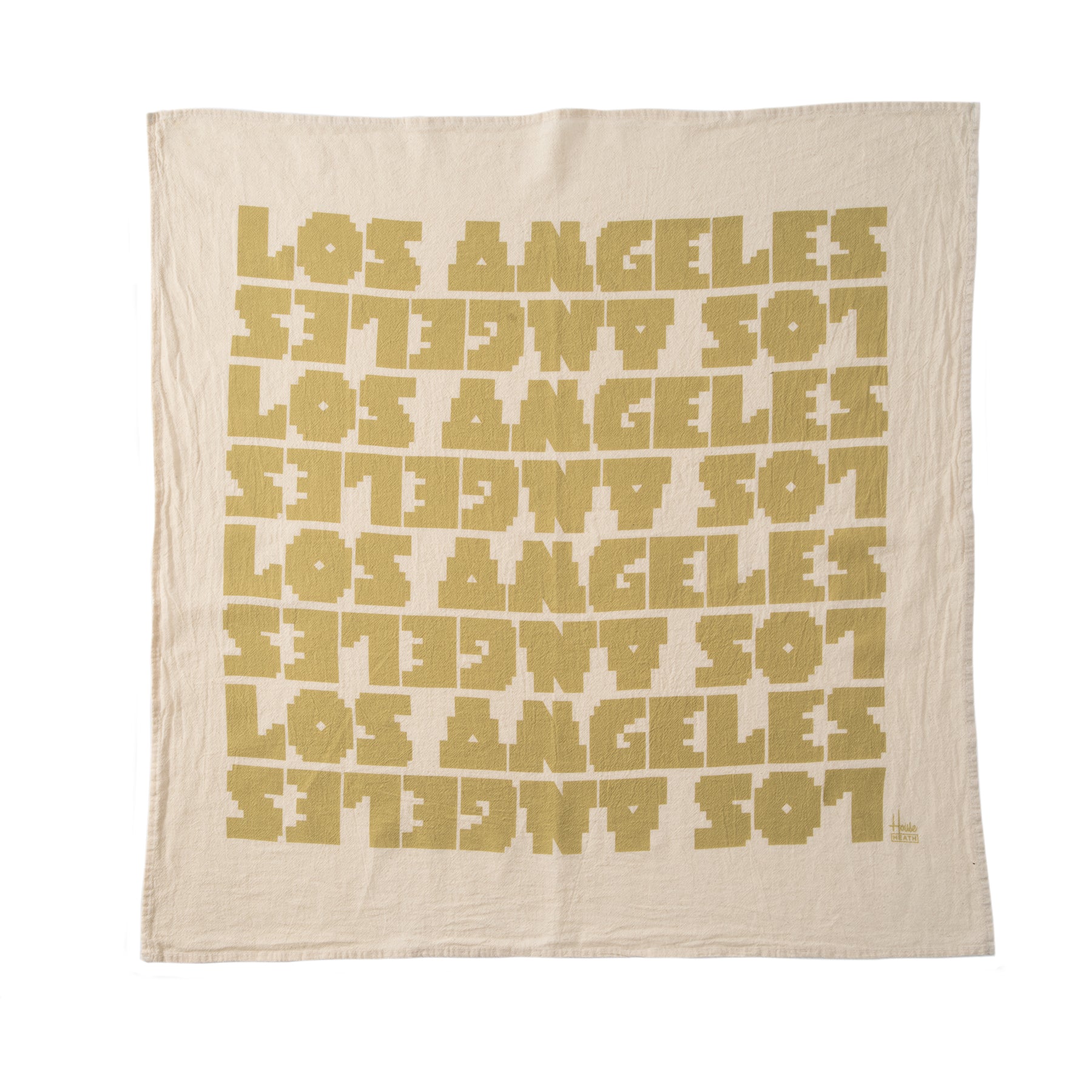 Los Angeles/Sausalito/San Francisco Skyline Bath Towel Set - 3 Pack Soft Absorbent Cotton Towels for Bathroom, Beach & Gym Use