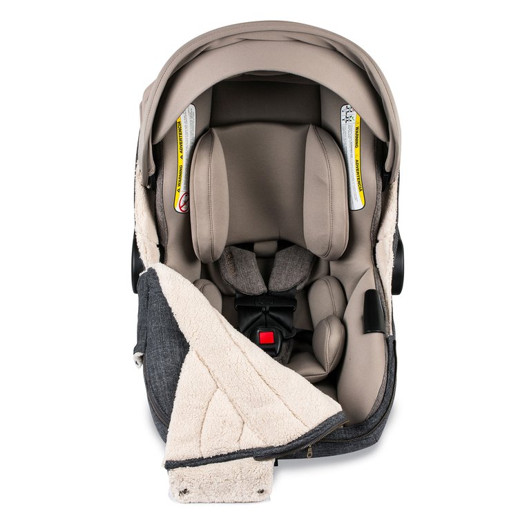 Romer Winter Cover for Juni Infant Car Seat - Warm & Cozy Baby Car Seat Cover for Cold Weather - Perfect for Winter Travel & Outdoor Adventures