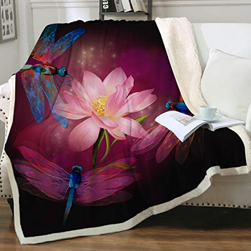 Dragonfly and Lotus