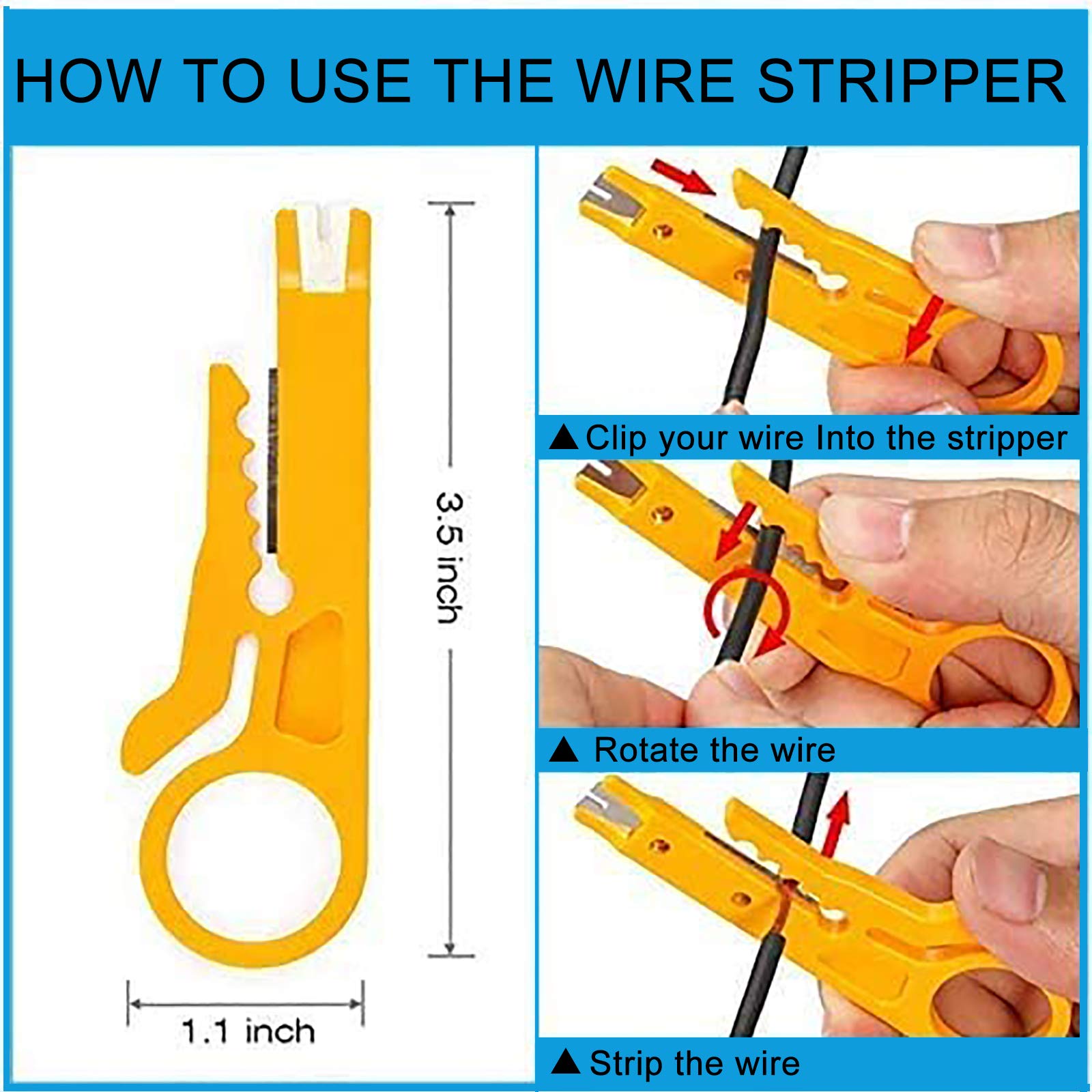 260PCS Heat Shrink Butt Connectors - Marine Grade Waterproof Solder Seal Wire Connectors Kit with Tinned Red Copper - Electrical Crimp & Spade Connectors for Automotive, Marine & Home Wiring Projects
