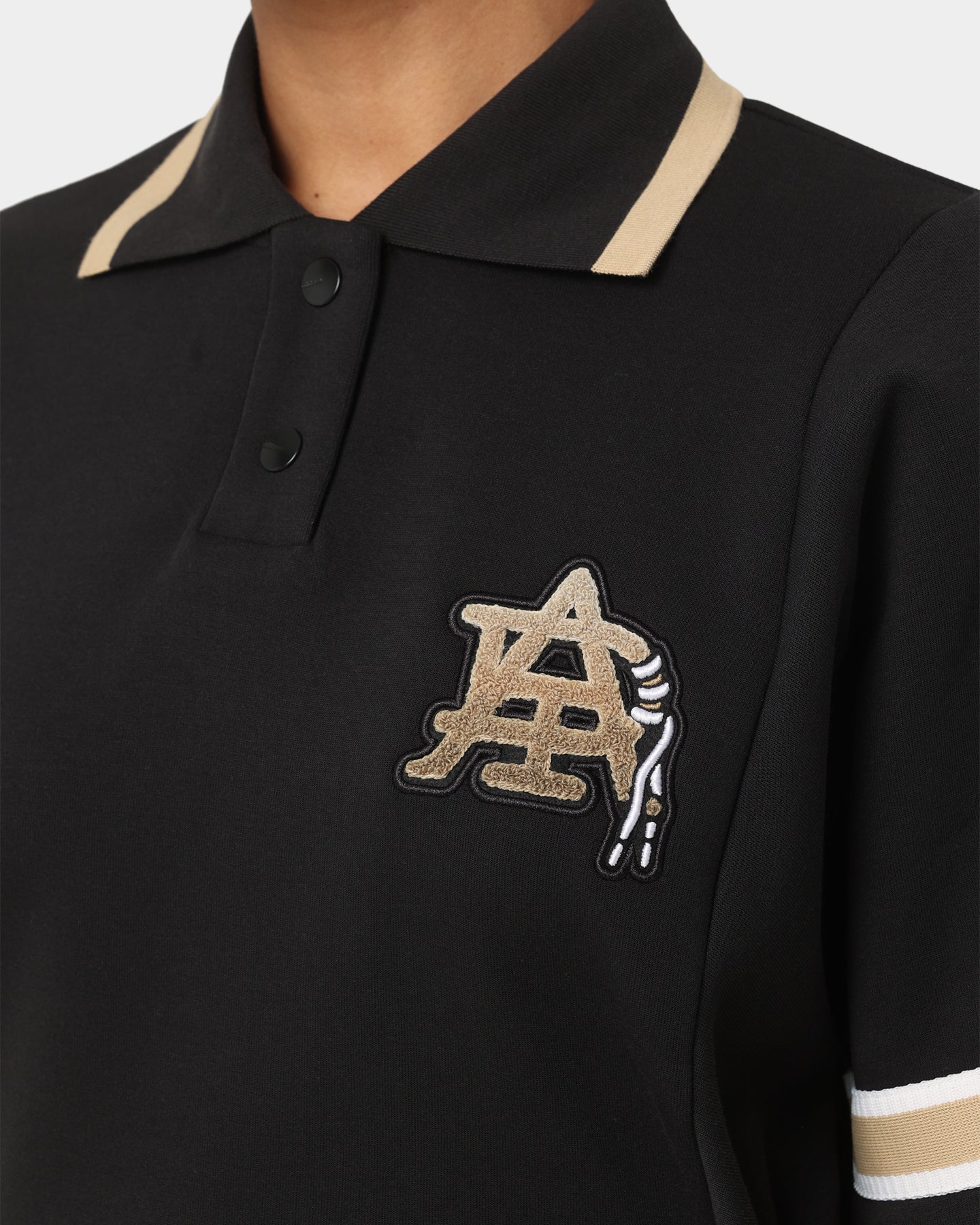 Adidas Women's Modern Collegiate Polo Dress - Black | Athletic Tennis Dress for Women | Perfect for Casual Wear, Golf & Sports Activities