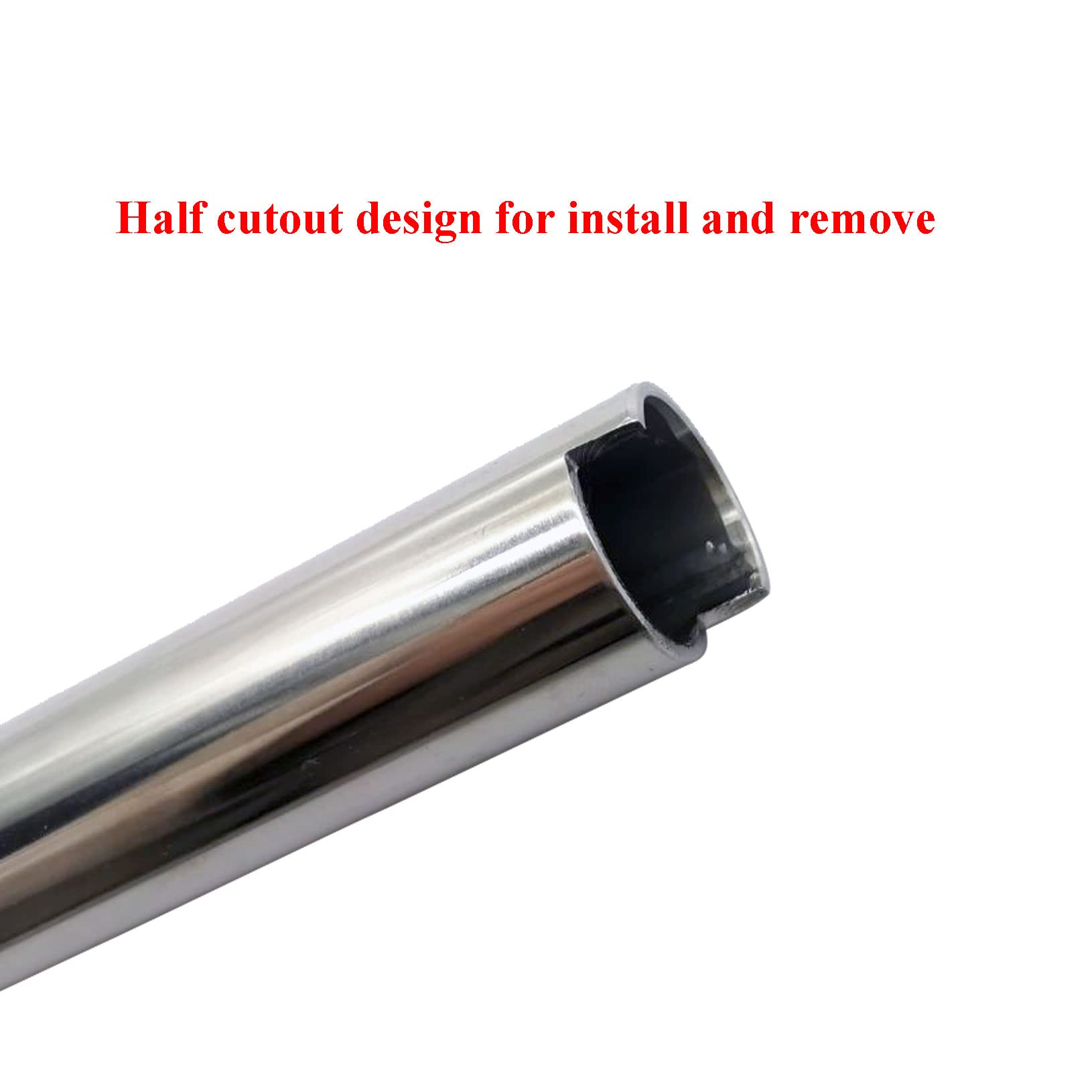 30 Inch Stainless Steel Spring Installation and Removal Rod Tool for Swimming Pool Safety Anchor Cover - Perfect for Pool Maintenance and Winterization