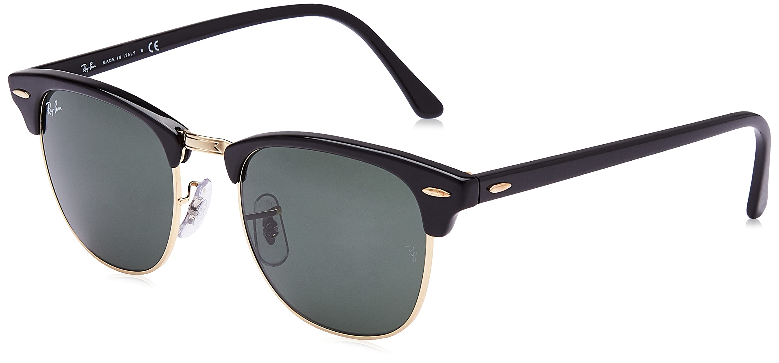 Ray-Ban RB3016 Clubmaster Square Sunglasses for Men & Women - Classic Retro Style UV Protection - Perfect for Driving, Travel & Outdoor Activities
