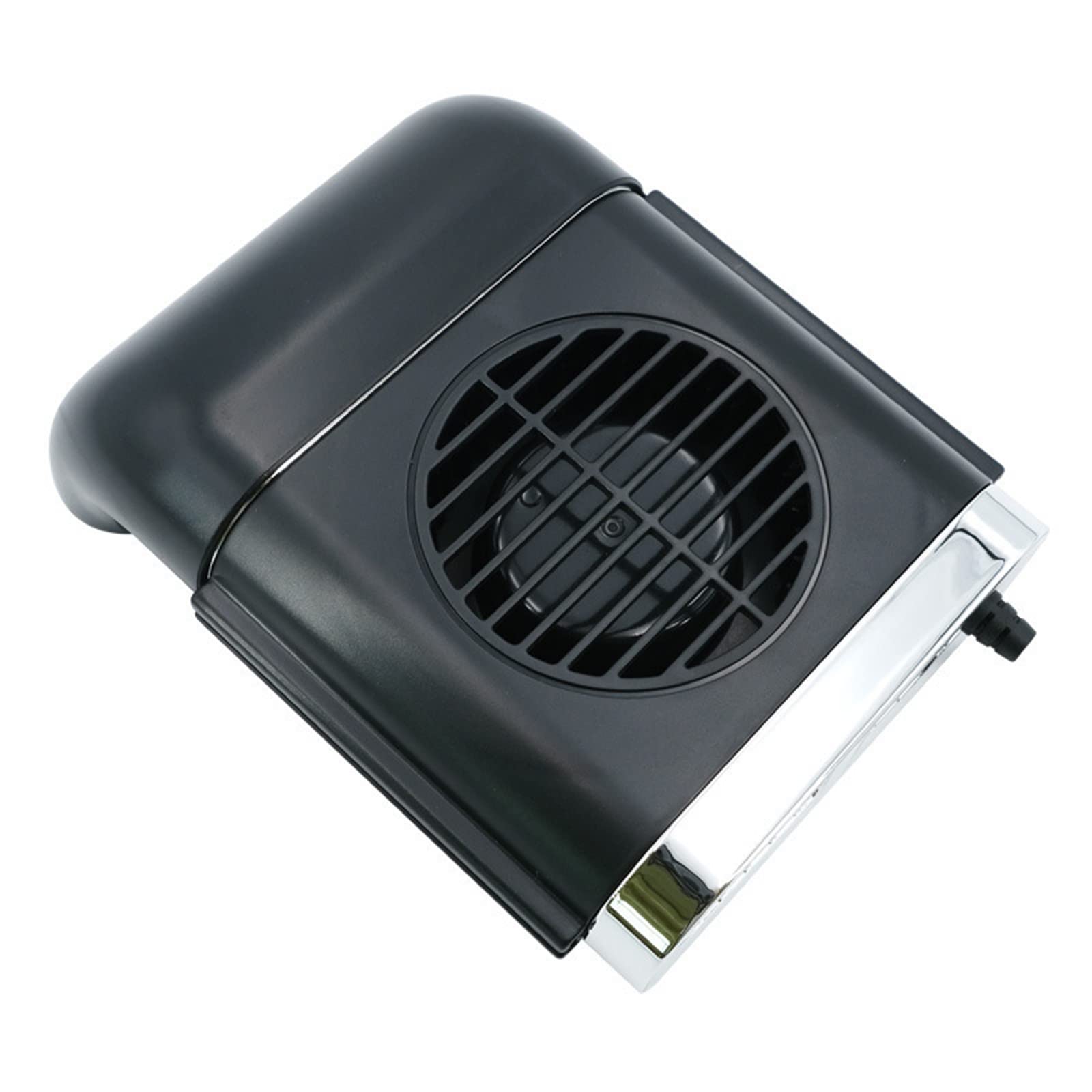 Charella 7#UG Car Seat Backrest Fan - 3 Speed Adjustable, Ultra Quiet, High Wind Cooling Mini Fan with USB Power for Driver & Rear Seats | Perfect for Road Trips, Summer Commutes & Hot Car Cooling