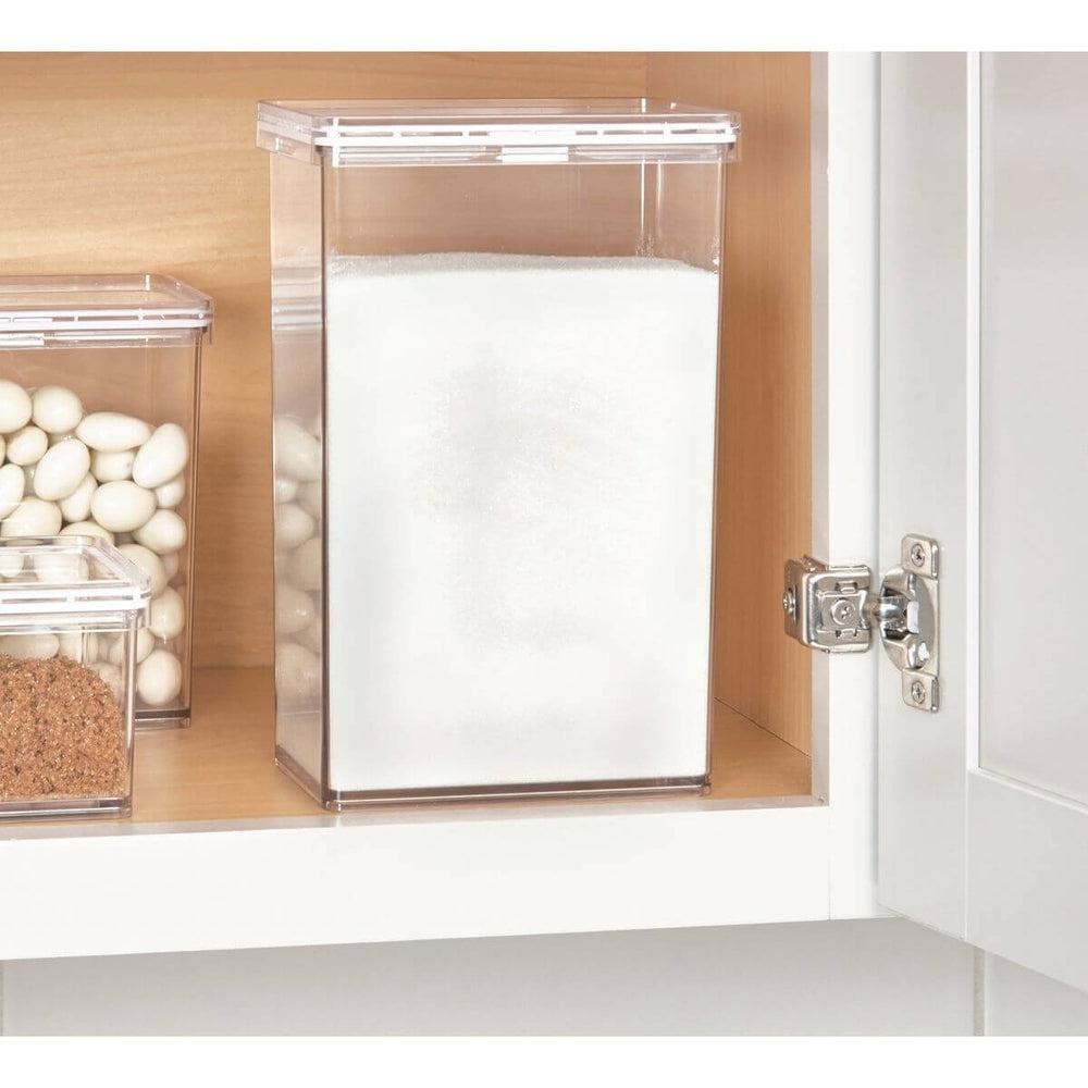 The Home Edit by iDesign 2.3L Pantry Storage Container - Airtight Food Organizer for Flour, Sugar, Rice & Dry Goods - Perfect for Kitchen, Pantry & Meal Prep Organization