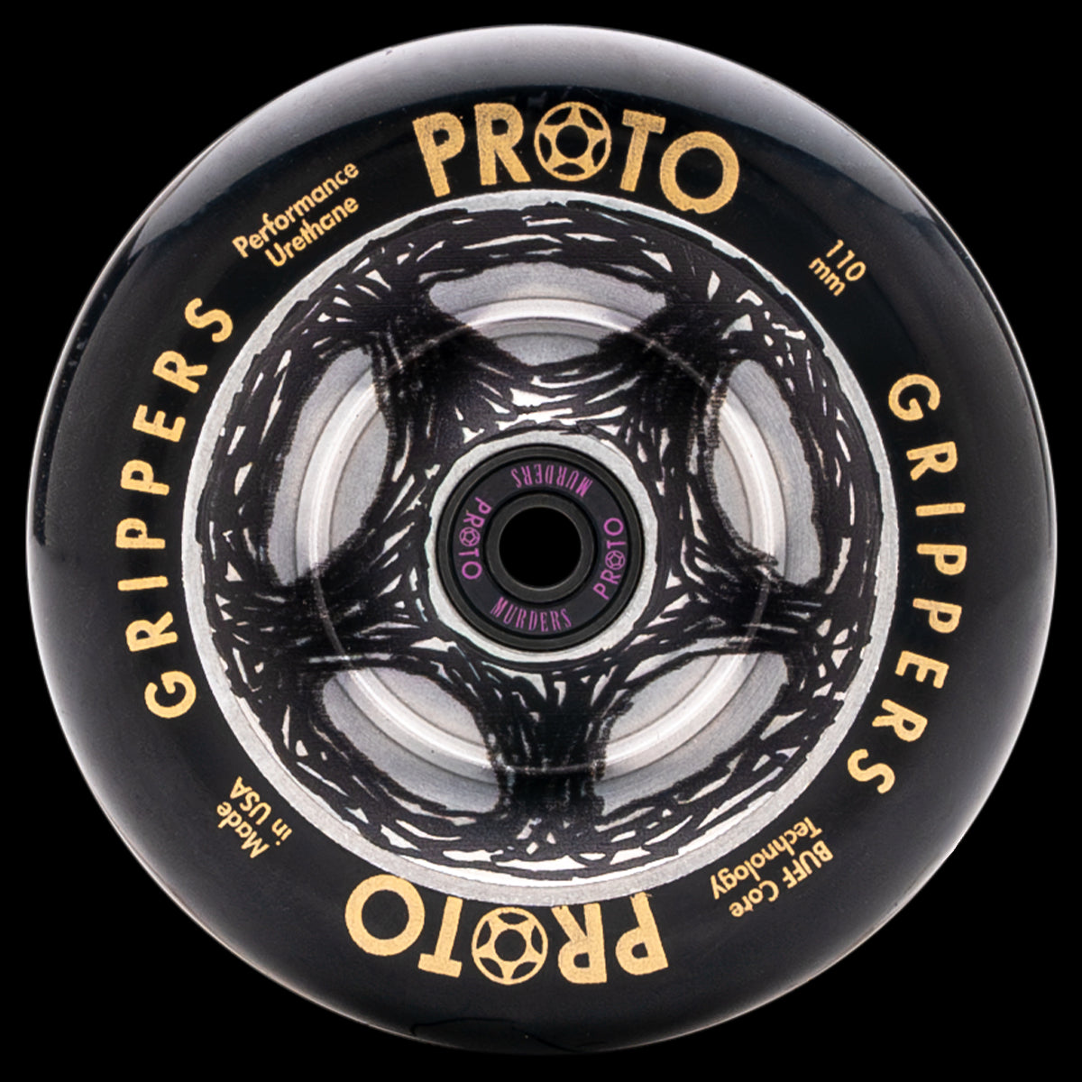PROTO Full Core Gripper Wheels - High Performance Tire Upgrade for Off-Road Vehicles - Perfect for Mud, Sand & Rocky Terrain Adventures