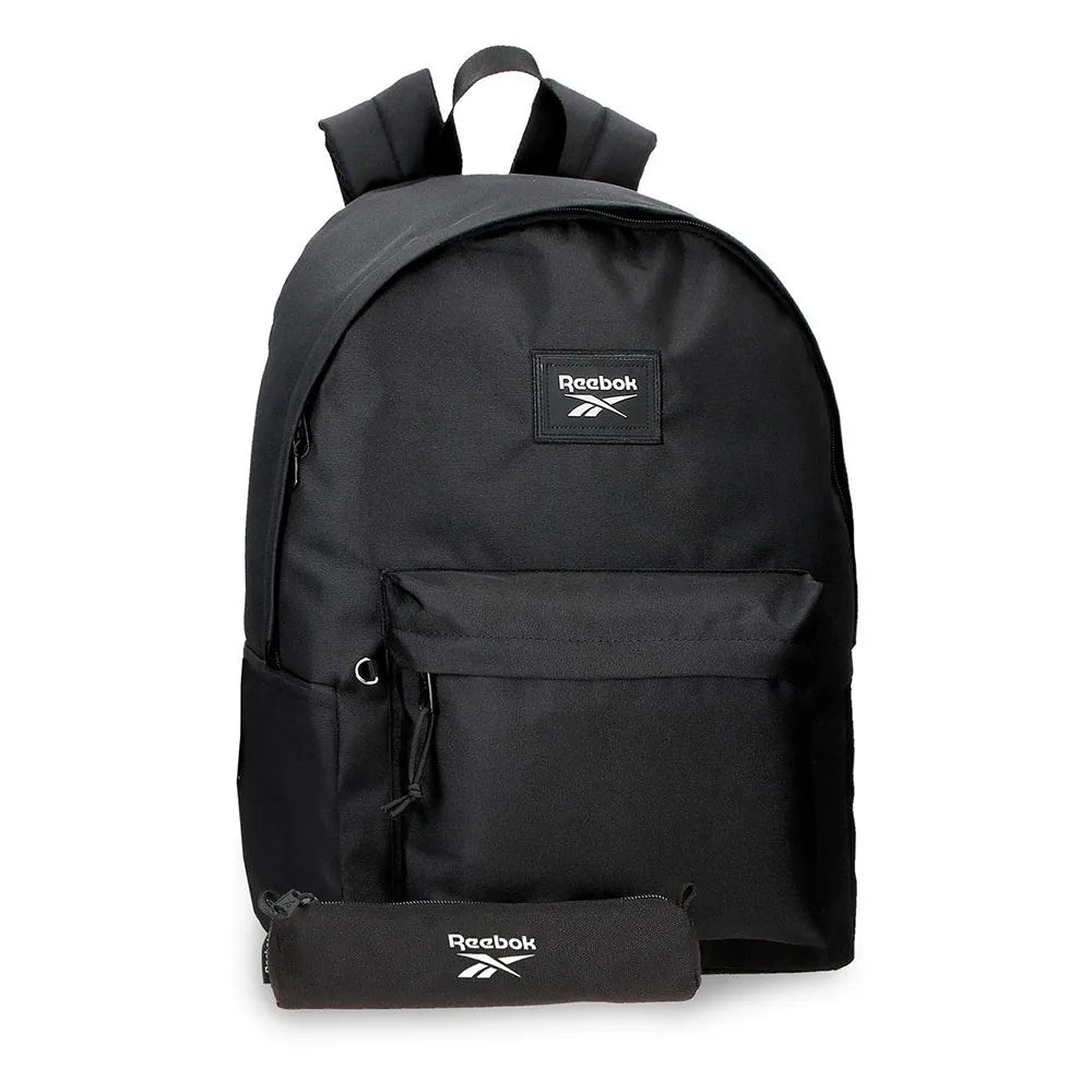 Reebok Brooklyn Black Backpack - Durable & Stylish Laptop Backpack for Men & Women - Perfect for Work, School, Travel & Gym