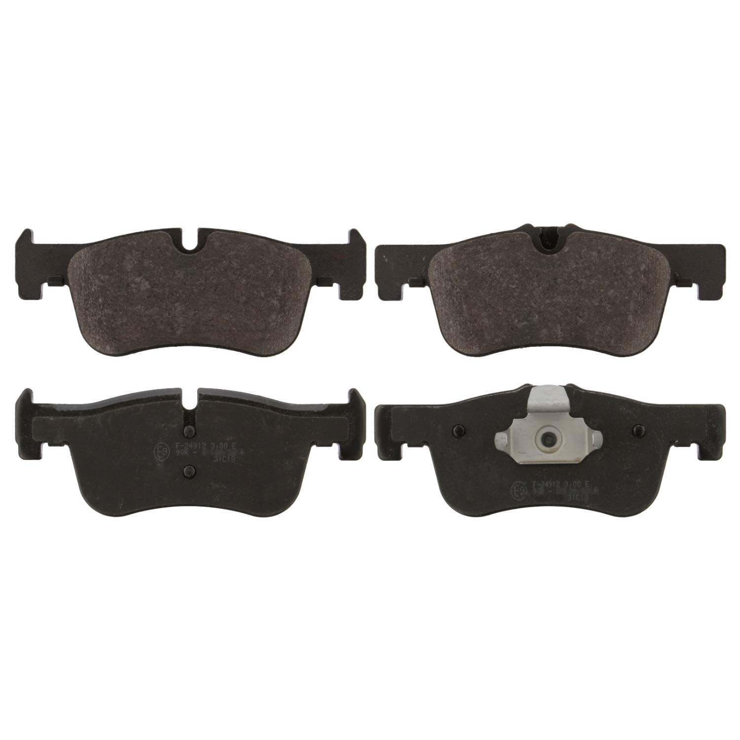Febi Bilstein 16885 Premium Brake Pad Set - 1 Unit | High-Performance Brake Pads for Smooth & Safe Stopping | Perfect for Daily Commuting & Highway Driving