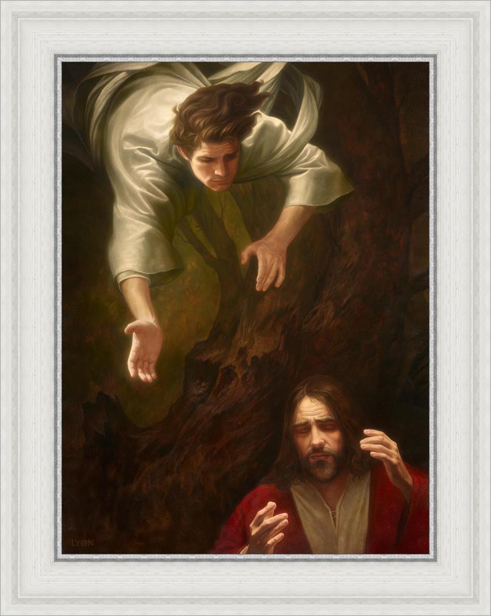 Gethsemane by Howard Lyon - Premium Religious Art Print for Home & Church Decor - Perfect for Worship Spaces, Prayer Rooms & Sacred Wall Art