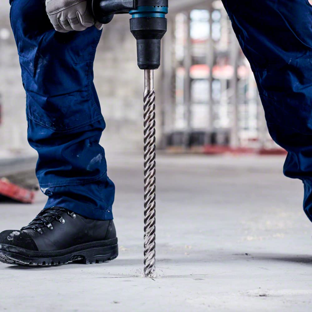 Bosch Professional 2608578605 SDS Max-8X Drill Bit for Hammer Drills - 12mm Diameter, 800mm Working Length - Perfect for Concrete Drilling and Heavy-Duty Construction Projects