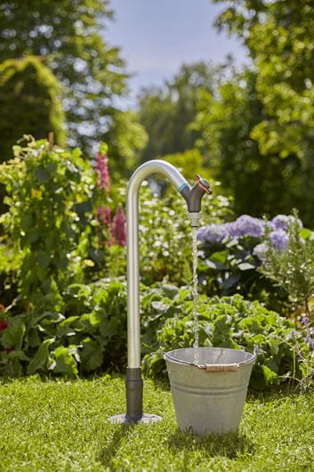 Gardena Garden Water Tap - Outdoor Faucet for Lawn, Garden & Yard Irrigation - Perfect for Watering Plants, Washing Cars & Outdoor Cleaning