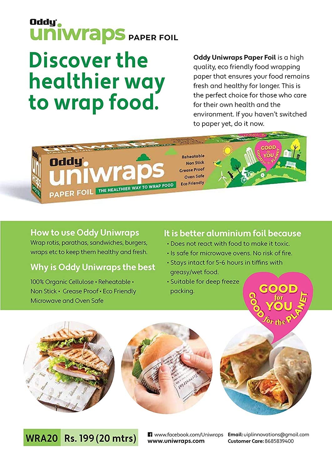 Uniwraps Food Wrapping Paper - 11