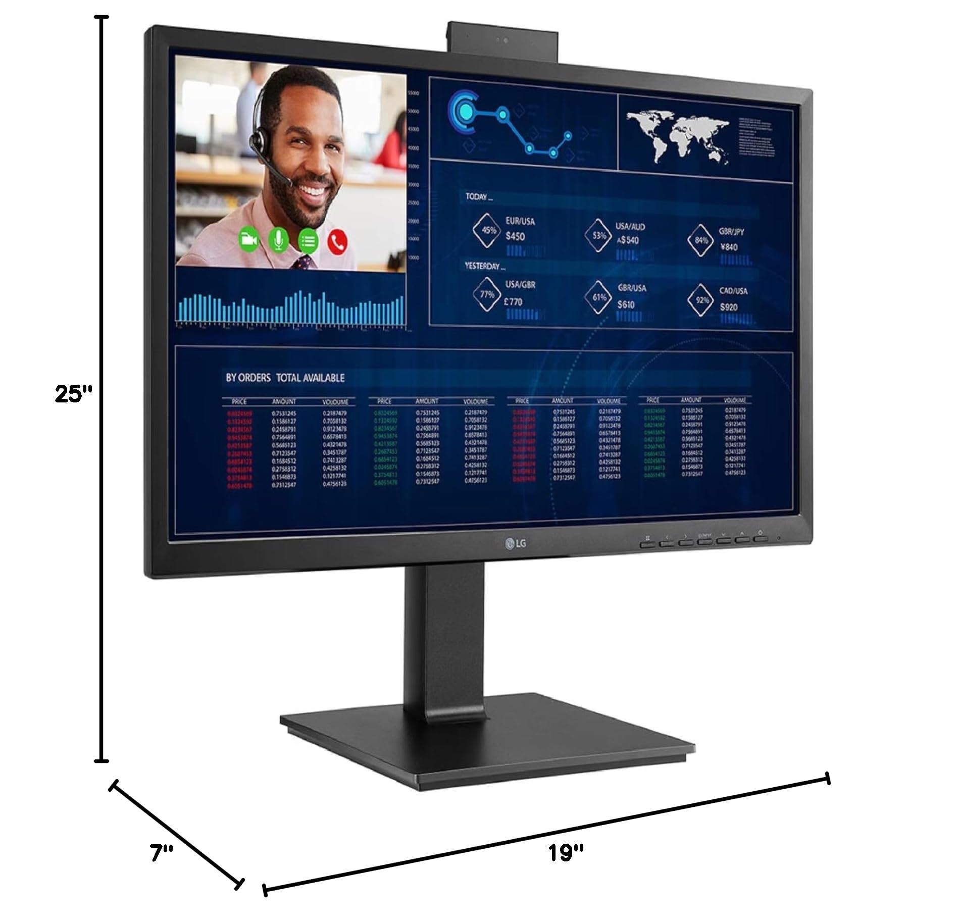 LG 24CQ651W-BP 23.8