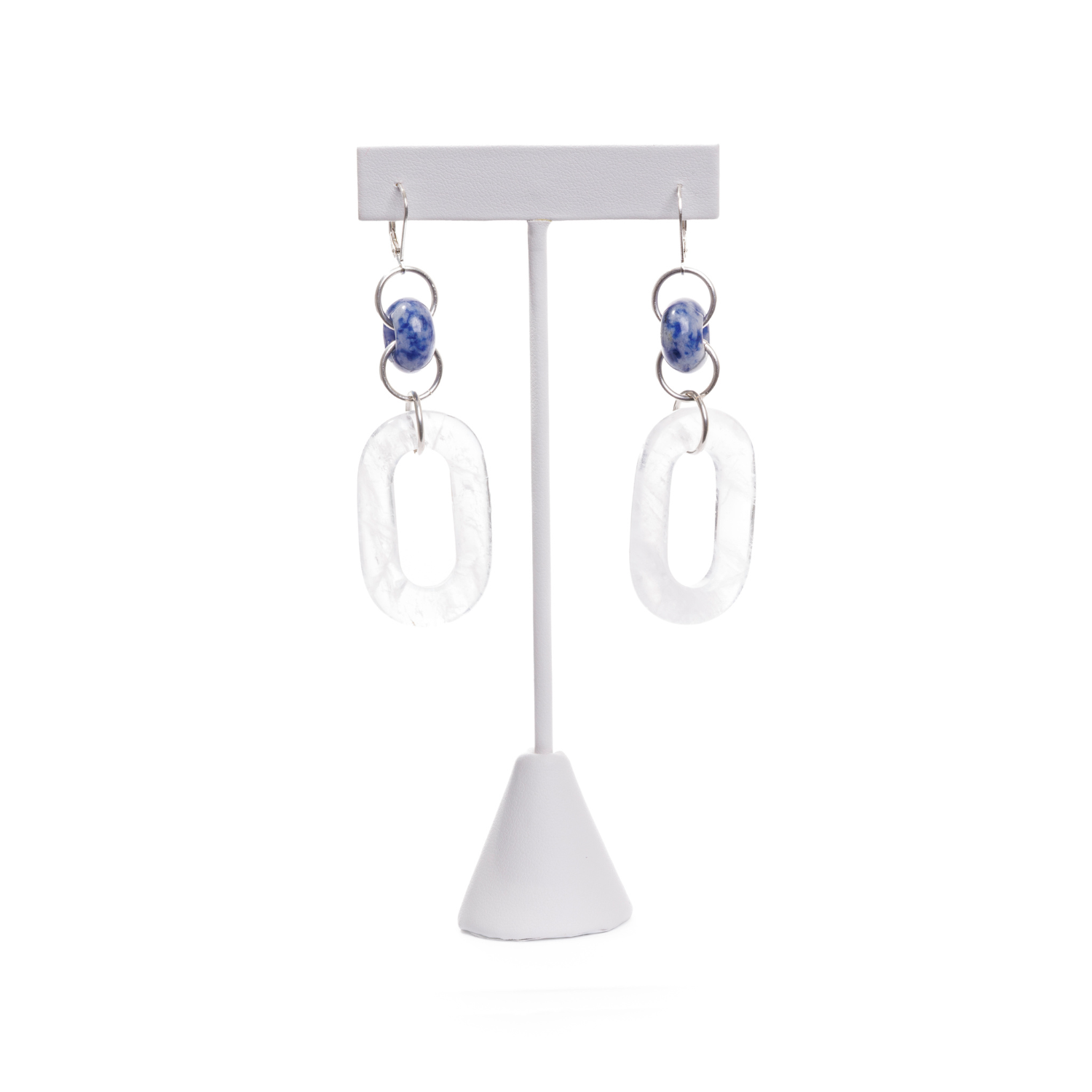sodalite & clear quartz