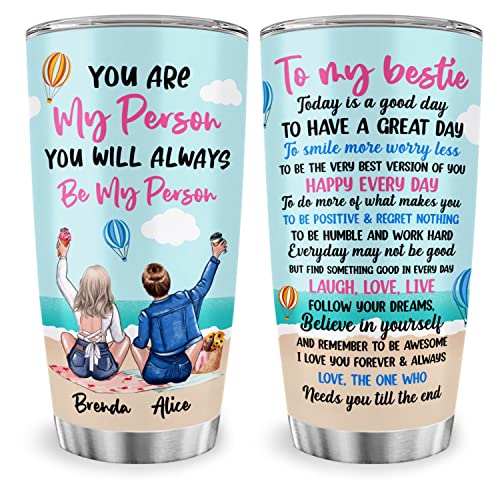 To My Bestie Tumbler