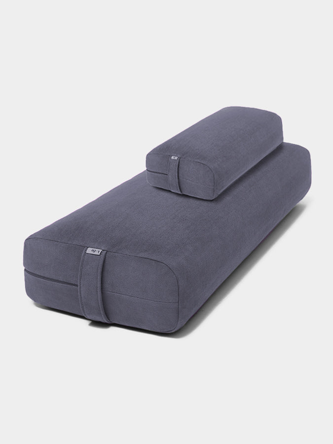 Premium Agoy Travel Meditation Yoga Bolster - Portable Cushion for Yoga, Meditation & Relaxation - Perfect for Home, Studio & Travel Use