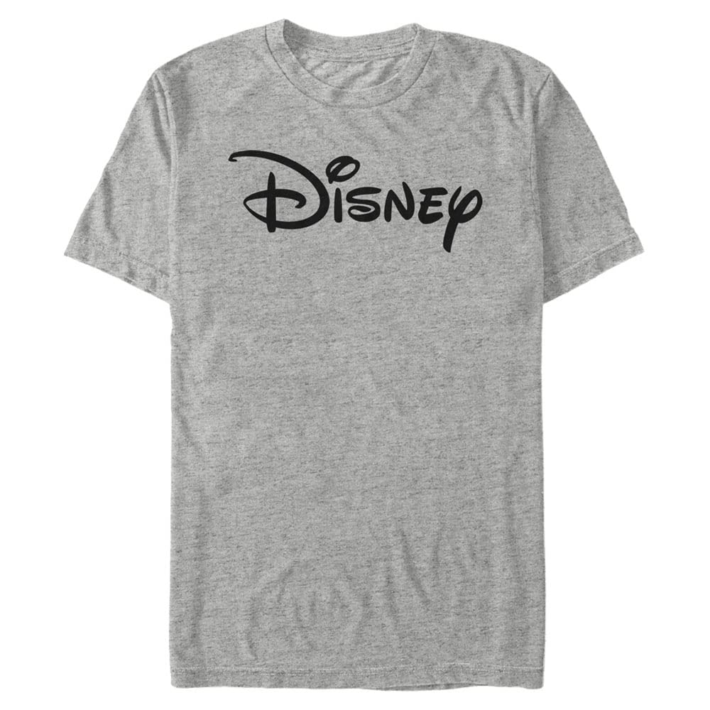 Disney Big Logo Men's Short Sleeve T-Shirt - Casual Cotton Tee for Summer, Streetwear & Disney Fans Collection