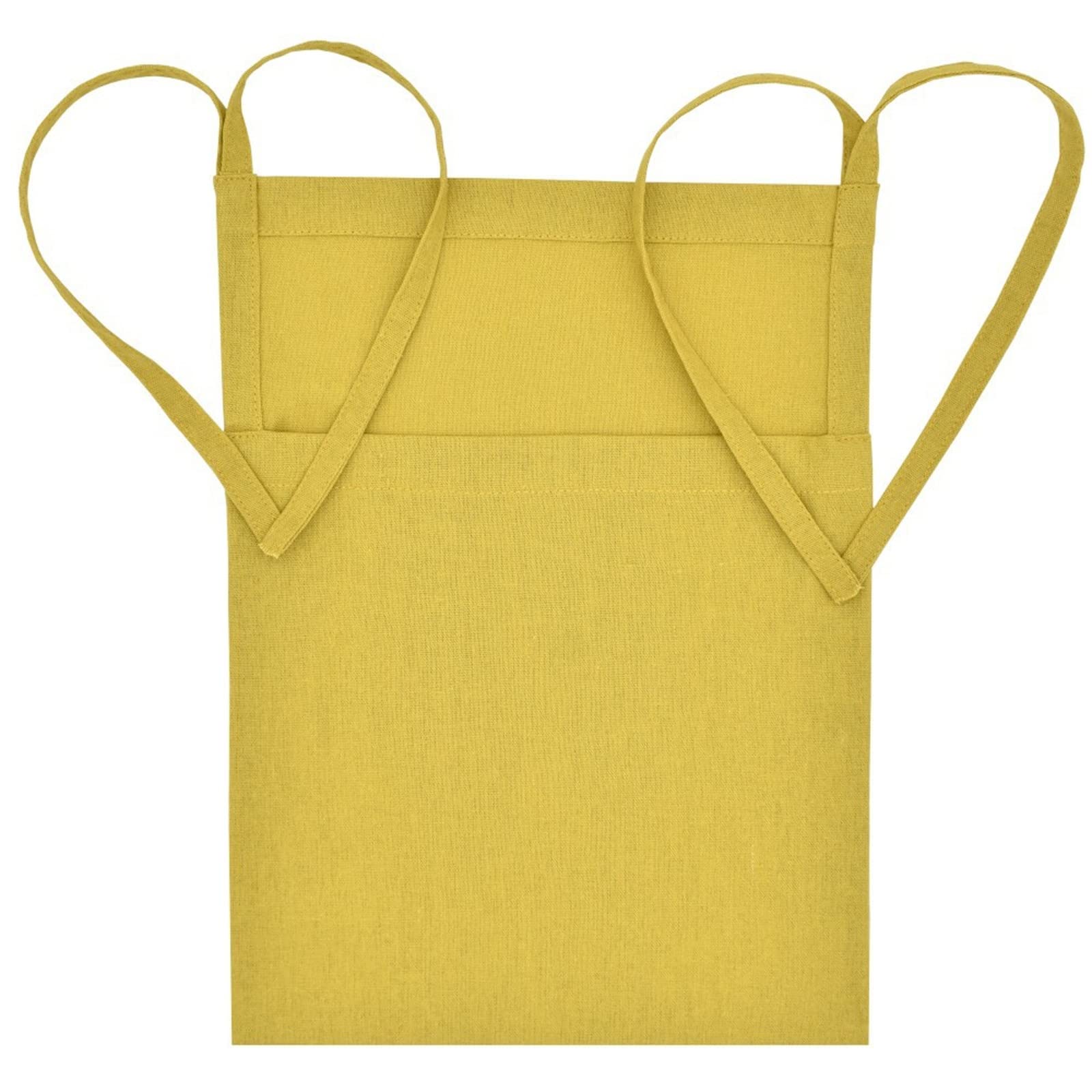 Sikye Baby Crib Organizer - Linen Hanging Storage Bag with Pockets for Nursery Decor & Bedside Organization | Perfect for Diapers, Toys, and Baby Essentials Storage