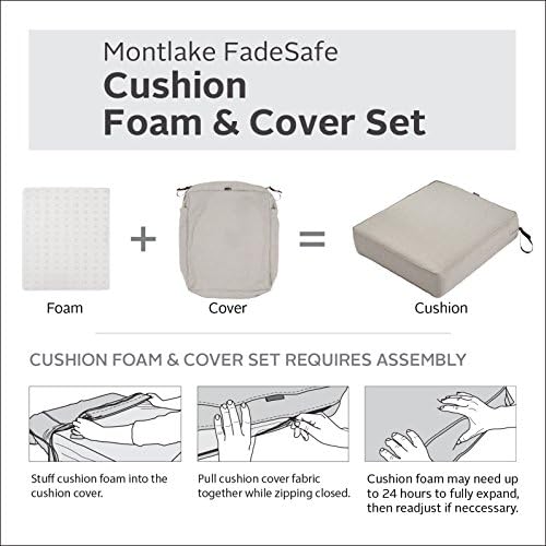 Classic Accessories Montlake Outdoor Chaise Lounge Cushion - 80