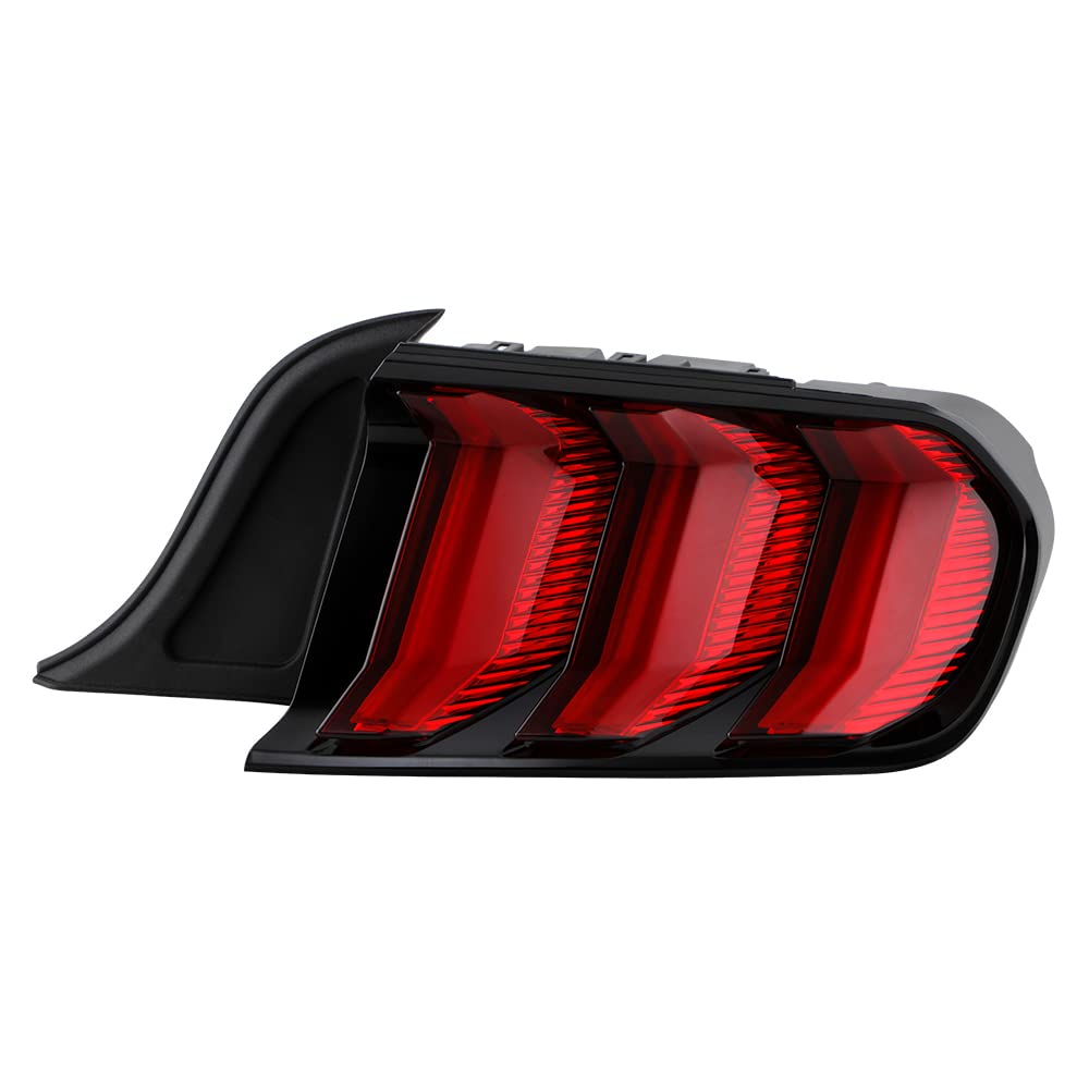2018-2020 Ford Mustang LED Sequential Tail Lights - Smoked Lens, Plug & Play Installation - Upgrade Your Mustang's Rear Style for Night Driving & Car Shows