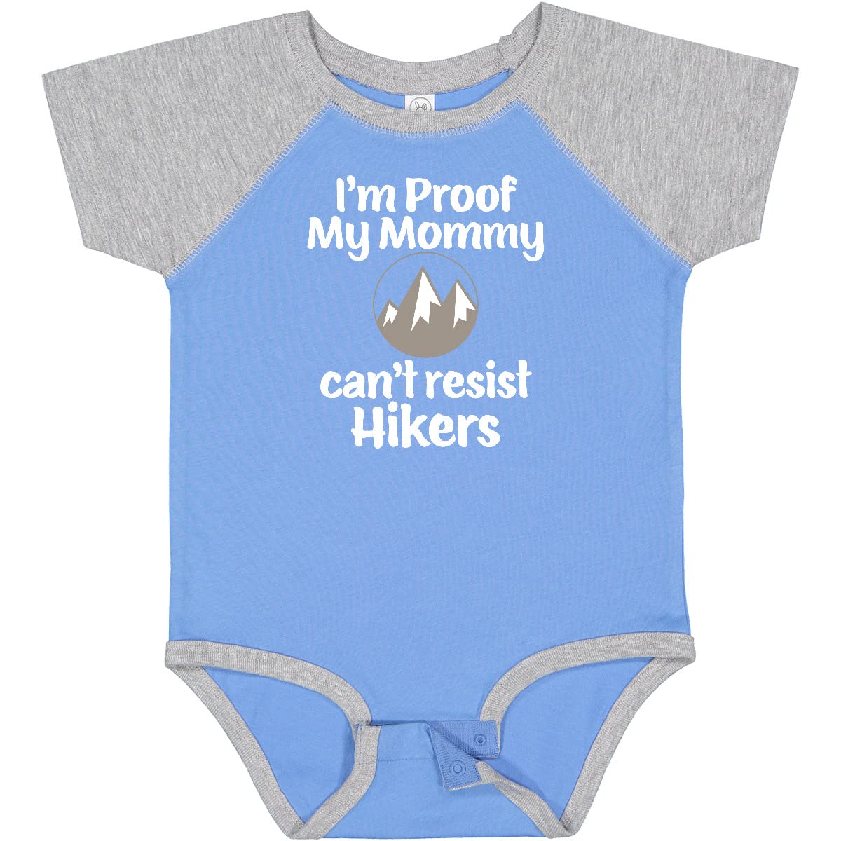 Inktastic Funny Hiker Dad Baby Bodysuit - Cute Hiking-Themed Onesie for Infants & Toddlers - Perfect for Outdoor Adventures, Family Hiking Trips & Daddy-Baby Bonding Moments