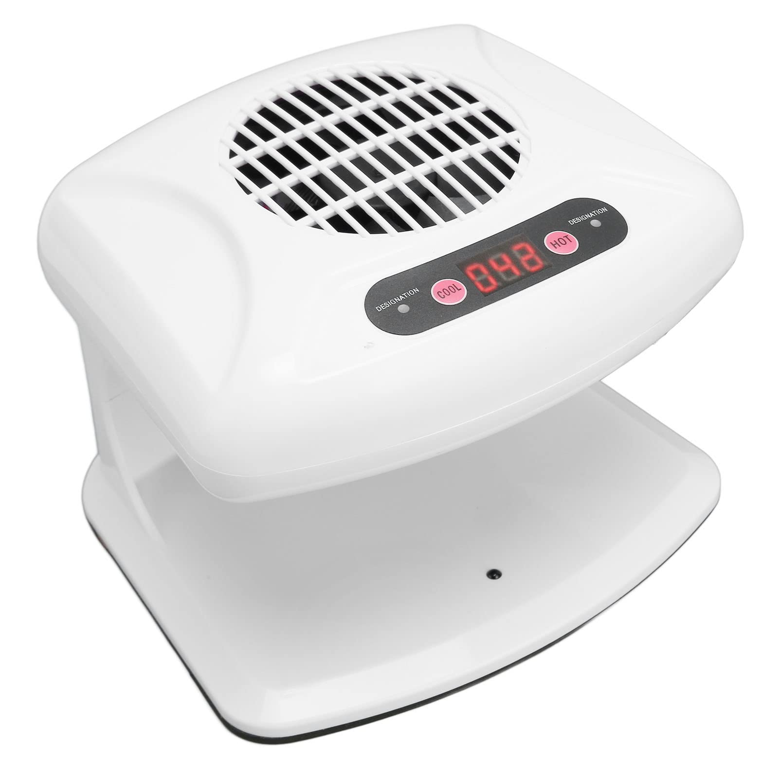 Professional Nail Dryer for Regular Polish - White Nail Drying Fan with Warm & Cool Wind, Automatic Sensor, Single Hand Design | Perfect for Home Salon, Nail Art & Manicure | Ideal for Quick Drying, Gel Polish & DIY Nail Care