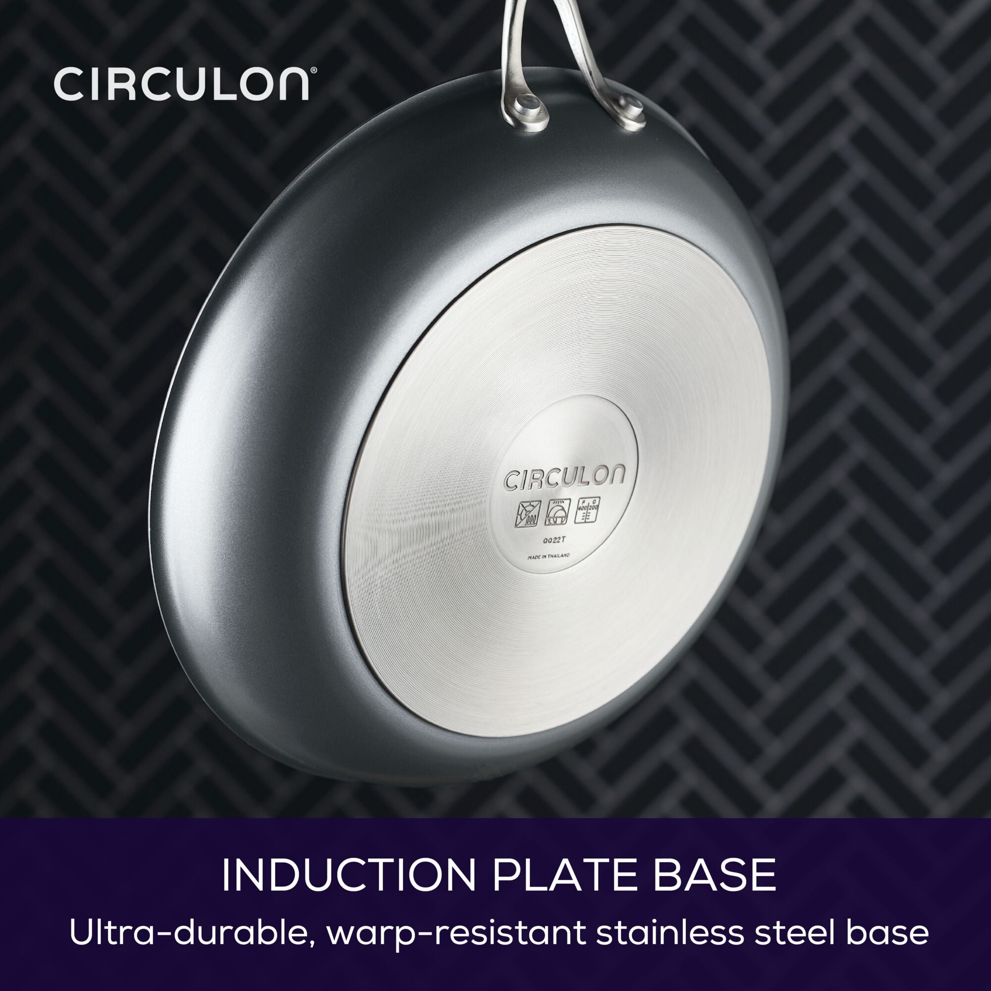12 Inch ScratchDefense™ A1 Series Nonstick Frying Pan - Professional Grade Cookware for Healthy Cooking, Oven & Dishwasher Safe - Perfect for Sautéing, Frying & Baking at Home
