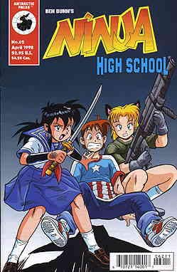 Ninja High School #62 FN - Antarctic Adventure Comic Book | Collectible Graphic Novel for Teens & Adults | Perfect for Gifts, Reading, and Comic Book Collections