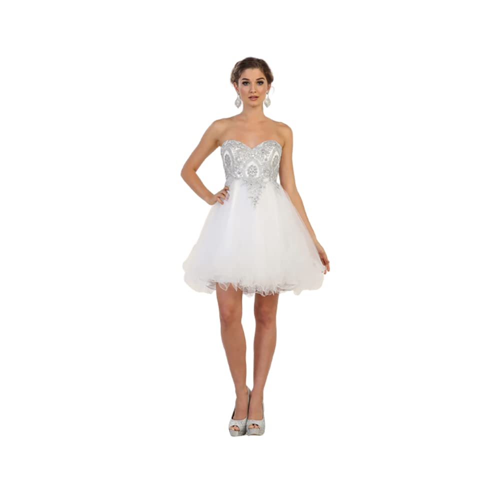 Elegant Homecoming Dresses for Women 2024 - Floral A-Line Prom Gowns for High School Dance, Party & Special Occasions