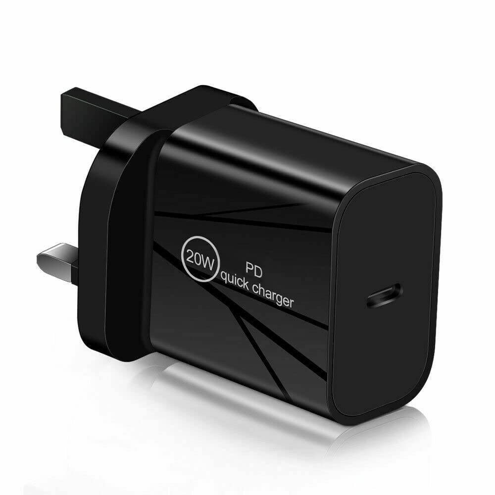 Samsung Galaxy Z Flip 6/Z Fold 6/Z Flip 5/Z Fold 5/Z Flip 4 Fast Charger [20W] - USB C Wall Charger with 1M Cable | UK 3 Pin Plug | High Speed Charging Adapter for Samsung Galaxy Z Series | Perfect for Travel, Home & Office Use